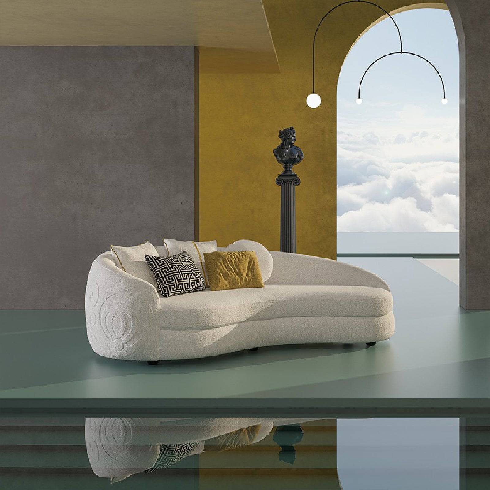 Griffono Relax 2 Seater Sofa Griff-Vol02 -  Sofas | أريكة جريفونو ريلاكس ذات المقعدين - ebarza Furniture UAE | Shop Modern Furniture in Abu Dhabi & Dubai - مفروشات ايبازرا في الامارات | تسوق اثاث عصري وديكورات مميزة في دبي وابوظبي