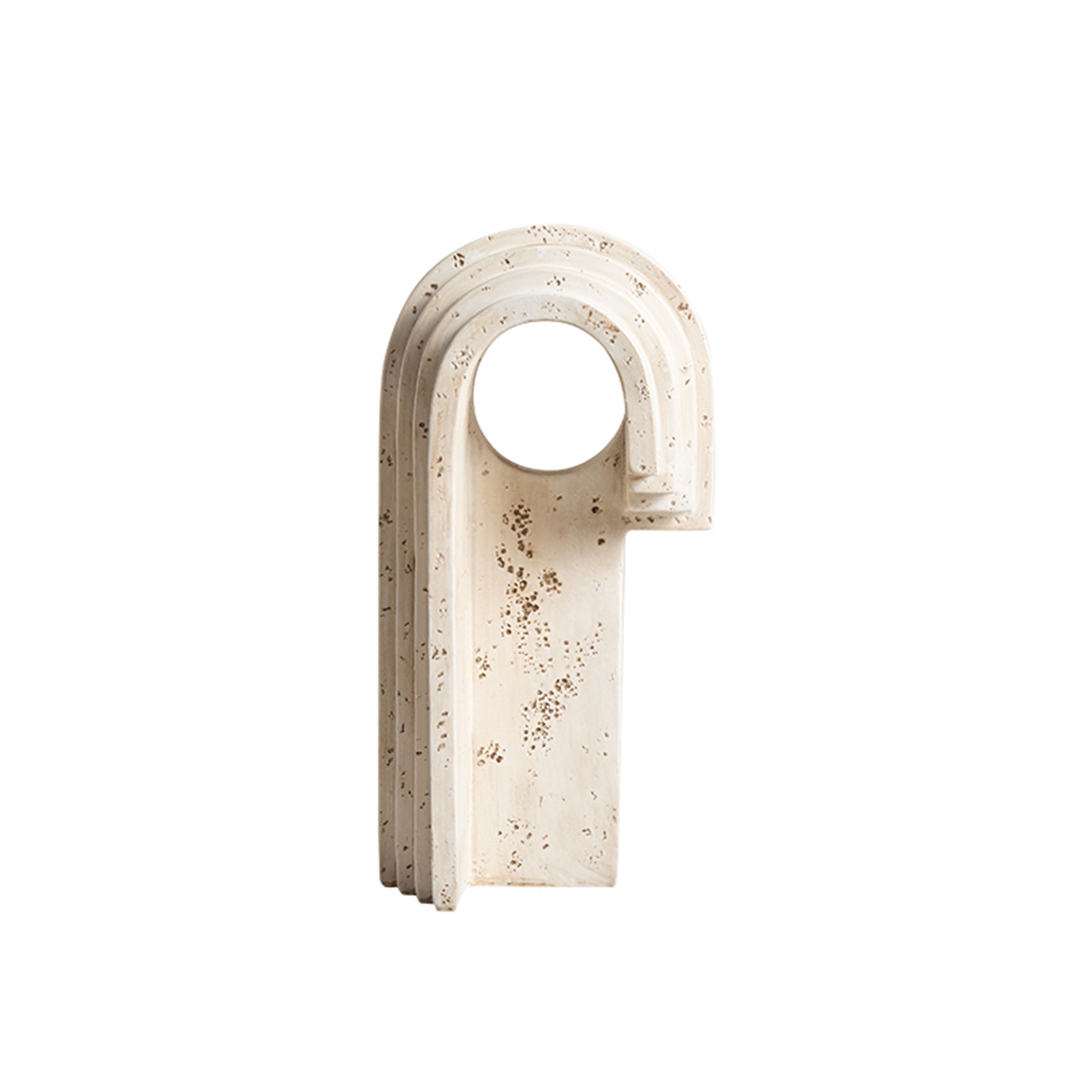 Round hole grille pendulum figurine from BEACON home decor collection, stylish decorative piece for modern interior design.