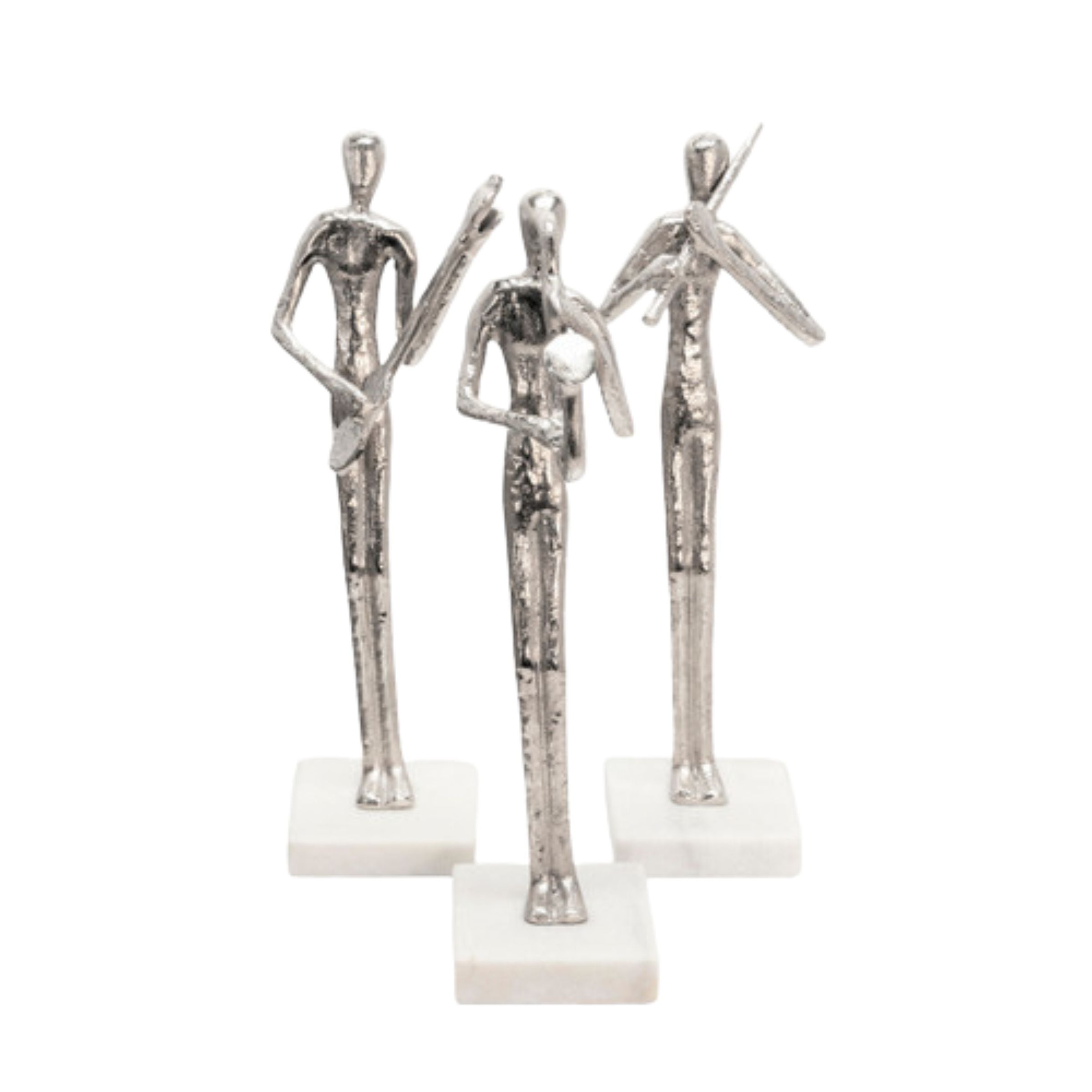 Guitar Musician On Marble Base 15581-01 -  Home Decor Figurines - ebarza Furniture UAE | Shop Modern Furniture in Abu Dhabi & Dubai - مفروشات ايبازرا في الامارات | تسوق اثاث عصري وديكورات مميزة في دبي وابوظبي