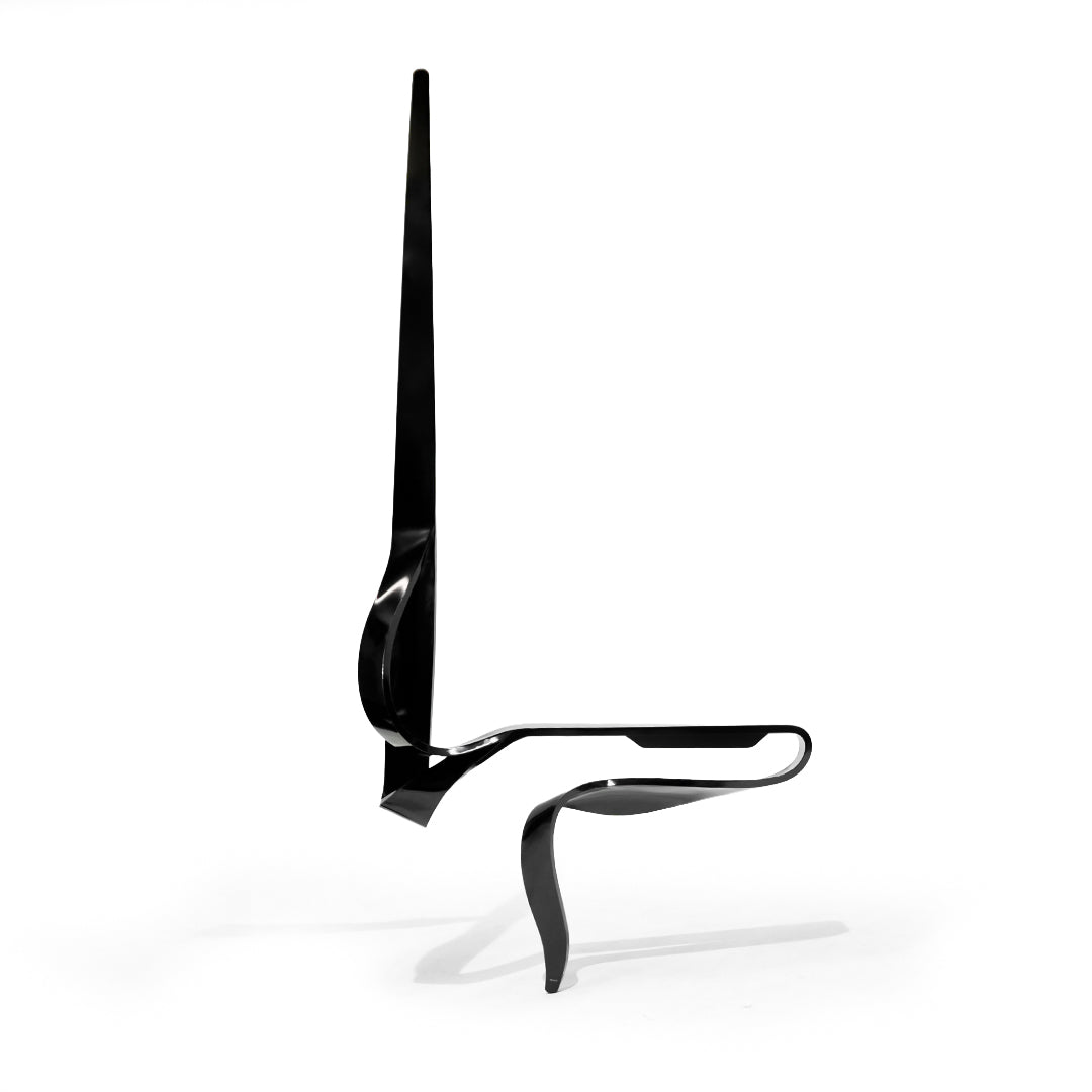 Hand Crafted Black Stainless Steel Shelf  BJ20250018A -  Artwork - ebarza Furniture UAE | Shop Modern Furniture in Abu Dhabi & Dubai - مفروشات ايبازرا في الامارات | تسوق اثاث عصري وديكورات مميزة في دبي وابوظبي