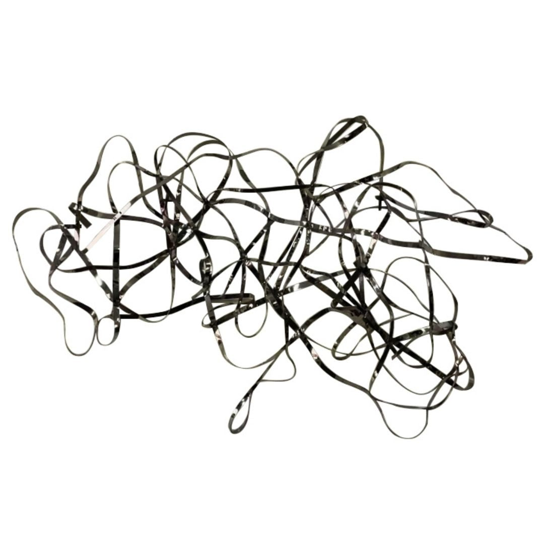 Hand Crafted Original Stainless Steel Artwork 20240007 -  Artwork - ebarza Furniture UAE | Shop Modern Furniture in Abu Dhabi & Dubai - مفروشات ايبازرا في الامارات | تسوق اثاث عصري وديكورات مميزة في دبي وابوظبي