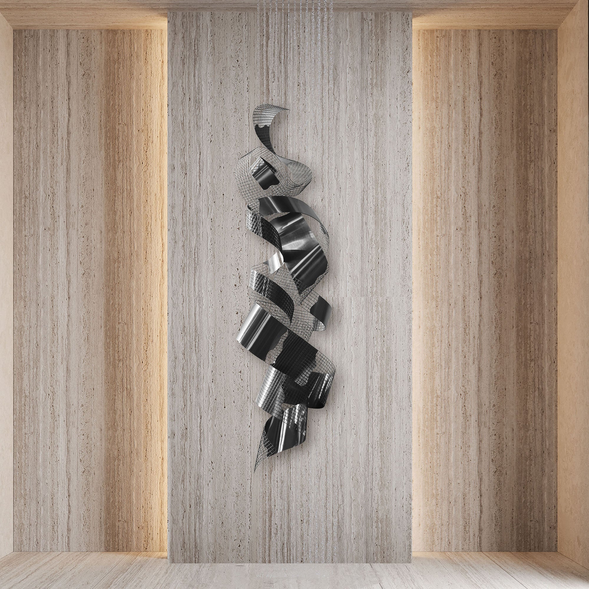 Hand Crafted Stainless Steel Artwork BG20230018 -  Artwork - ebarza Furniture UAE | Shop Modern Furniture in Abu Dhabi & Dubai - مفروشات ايبازرا في الامارات | تسوق اثاث عصري وديكورات مميزة في دبي وابوظبي