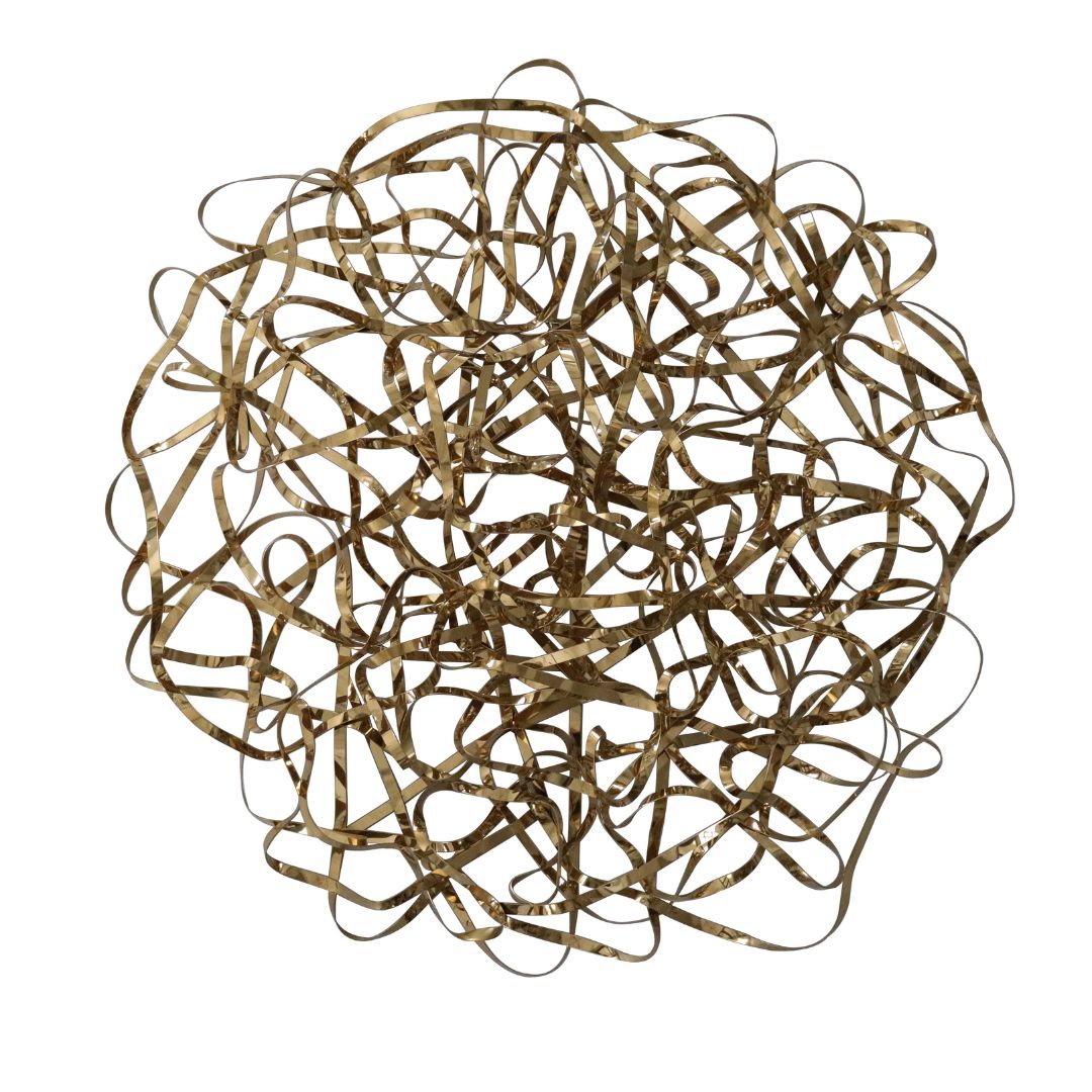 Hand Crafted Titanium Stainless Steel Artwork 20240041 -  Artwork - ebarza Furniture UAE | Shop Modern Furniture in Abu Dhabi & Dubai - مفروشات ايبازرا في الامارات | تسوق اثاث عصري وديكورات مميزة في دبي وابوظبي