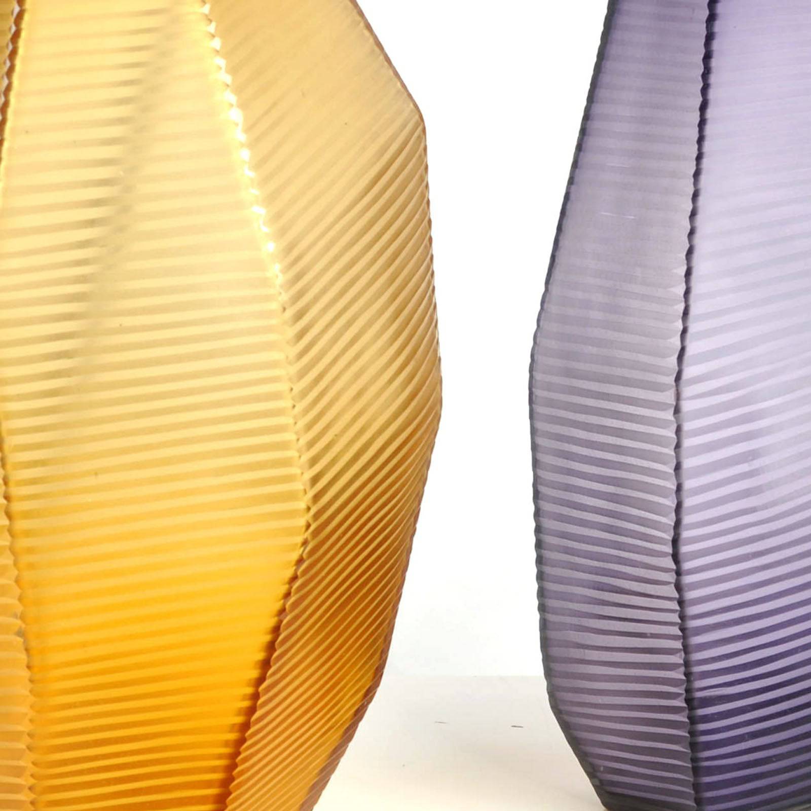 Handmade Balloton Glass  Vase 14545-320-Purple -  Vases | مزهرية زجاجية مصنوعة يدوياً - ebarza Furniture UAE | Shop Modern Furniture in Abu Dhabi & Dubai - مفروشات ايبازرا في الامارات | تسوق اثاث عصري وديكورات مميزة في دبي وابوظبي