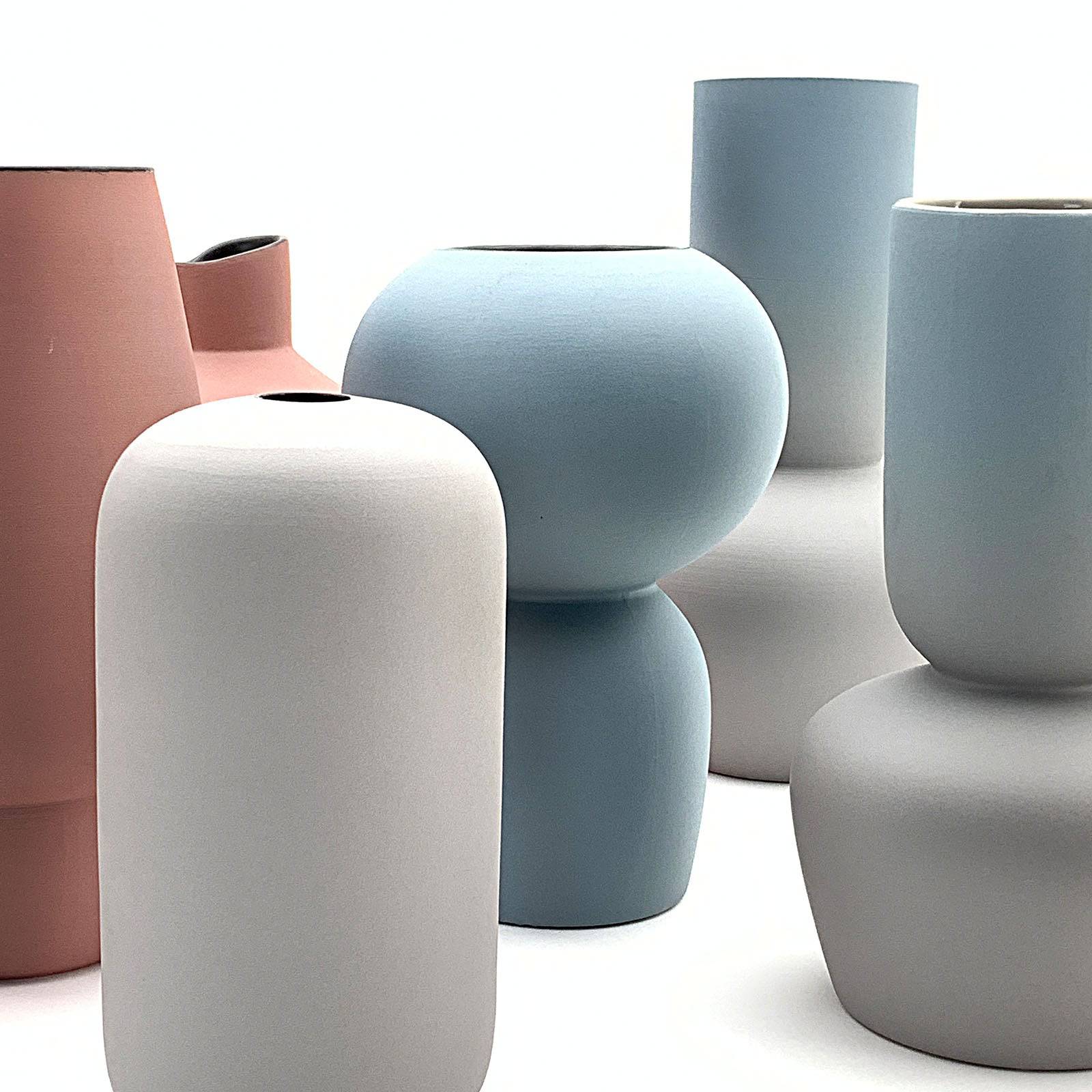 Handmade Ceramic Vase Mlq-048-S -  Vases | مزهرية سيراميك صناعة يدوية - ebarza Furniture UAE | Shop Modern Furniture in Abu Dhabi & Dubai - مفروشات ايبازرا في الامارات | تسوق اثاث عصري وديكورات مميزة في دبي وابوظبي