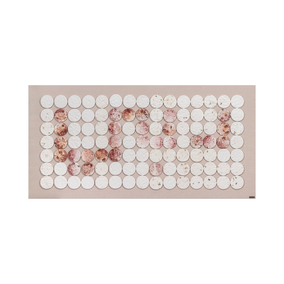 Handmade Ceramic Wall Art - DUBAI - 2403H0103-W900*H900-84869295 -  Artwork - ebarza Furniture UAE | Shop Modern Furniture in Abu Dhabi & Dubai - مفروشات ايبازرا في الامارات | تسوق اثاث عصري وديكورات مميزة في دبي وابوظبي