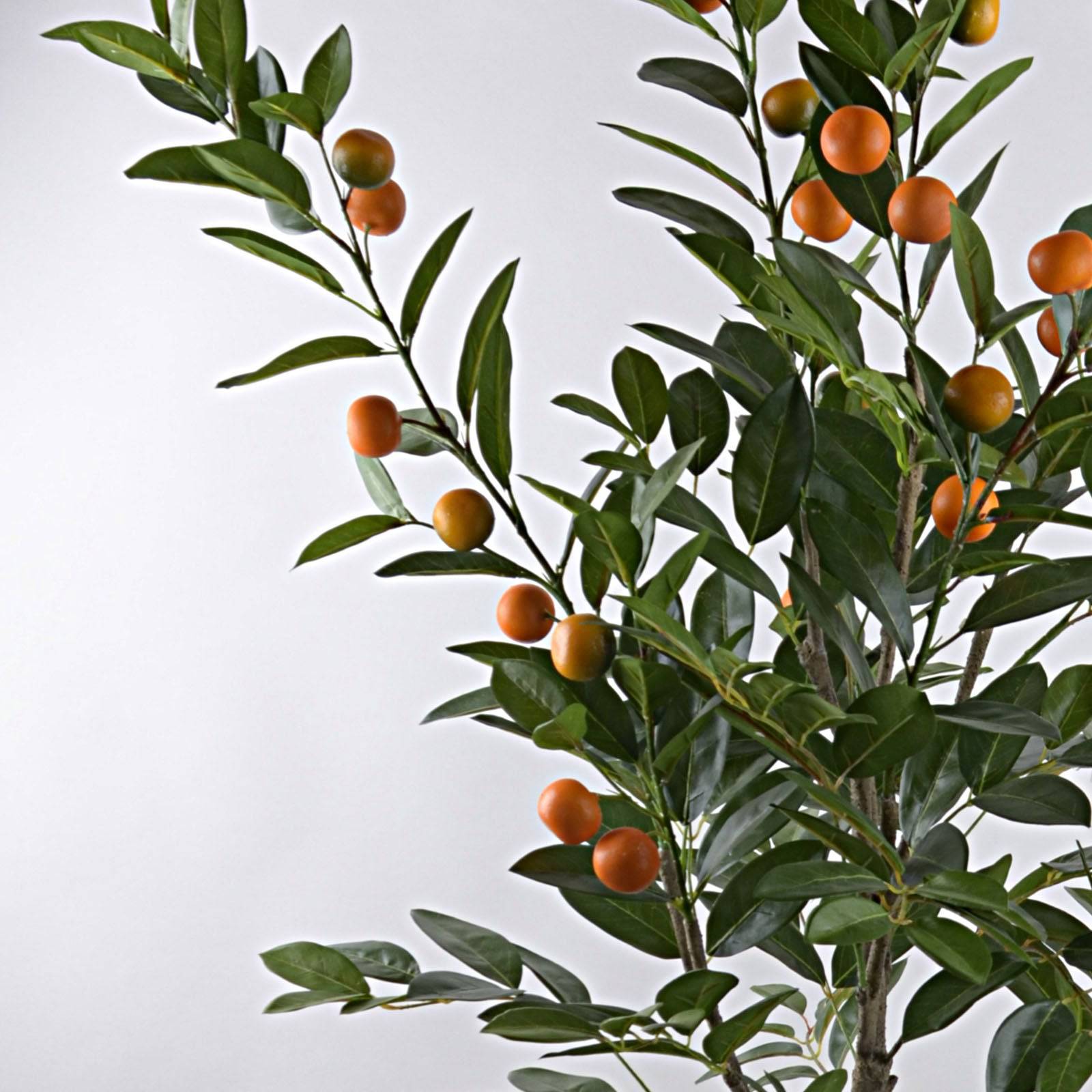 Handmade Decorative Artificial Orange Tree N35120-S098 -  Plants | شجرة البرتقال الاصطناعية المزخرفة يدويا - ebarza Furniture UAE | Shop Modern Furniture in Abu Dhabi & Dubai - مفروشات ايبازرا في الامارات | تسوق اثاث عصري وديكورات مميزة في دبي وابوظبي