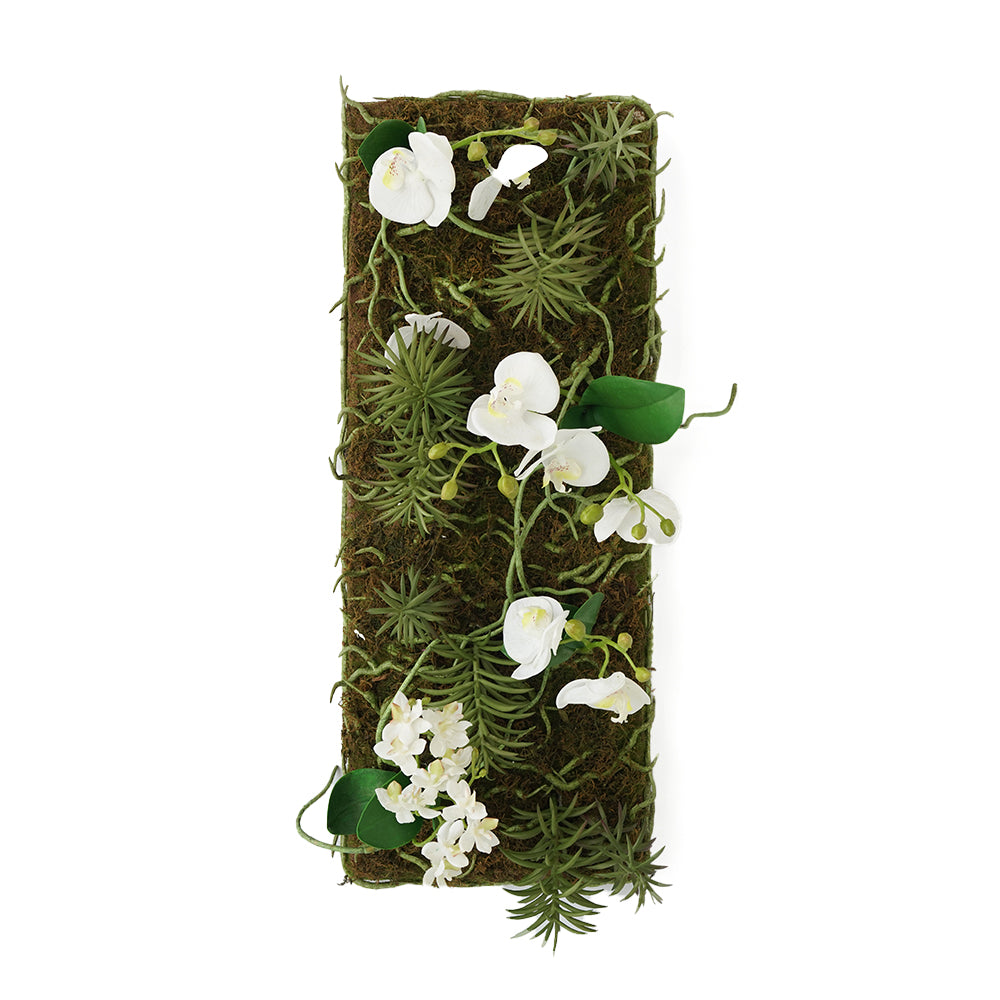 Handmade Decorative Artificial Plant Wall  N36520-XG035-WH -  Plants - ebarza Furniture UAE | Shop Modern Furniture in Abu Dhabi & Dubai - مفروشات ايبازرا في الامارات | تسوق اثاث عصري وديكورات مميزة في دبي وابوظبي