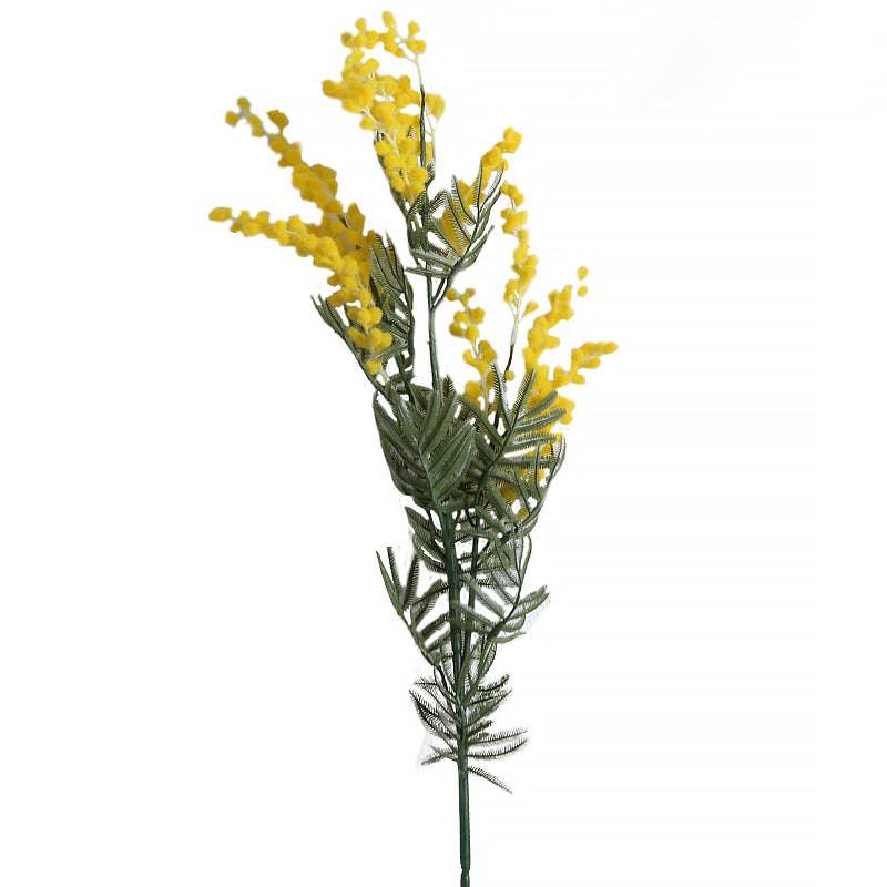 Handmade Real Touch Albizia Flower, Yellow  Fl-Jh219 -  Plants | مصنوعة يدويًا من زهرة البيزيا بلمسة حقيقية ، أصفر - ebarza Furniture UAE | Shop Modern Furniture in Abu Dhabi & Dubai - مفروشات ايبازرا في الامارات | تسوق اثاث عصري وديكورات مميزة في دبي وابوظبي