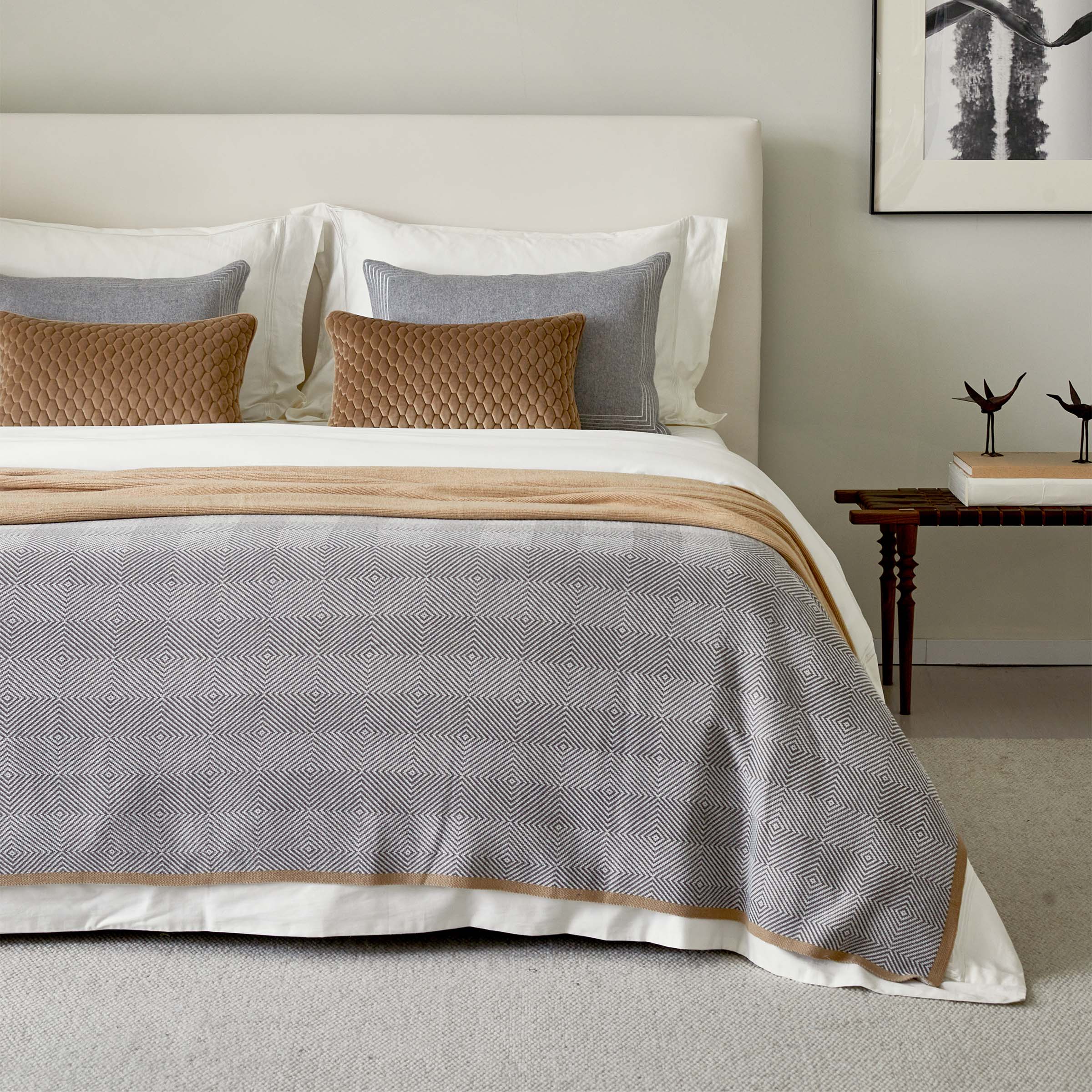 Pre-order 35 Days Delivery Hardy Full Bedding Set EBB039 -  Bedding - ebarza Furniture UAE | Shop Modern Furniture in Abu Dhabi & Dubai - مفروشات ايبازرا في الامارات | تسوق اثاث عصري وديكورات مميزة في دبي وابوظبي