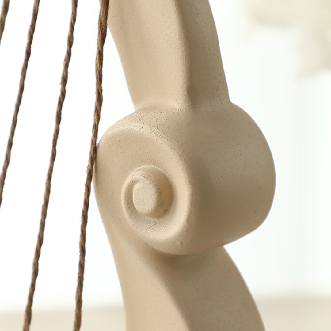 BEACON harp ornament home decor figurine, elegant decorative harp sculpture for interior decoration.