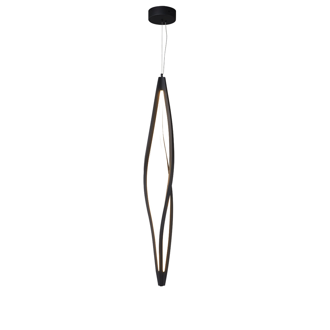 BEACON Helix Pendant Lamp MK6407P-001/B-X1, modern pendant lighting with a sleek metallic finish and spiral design.