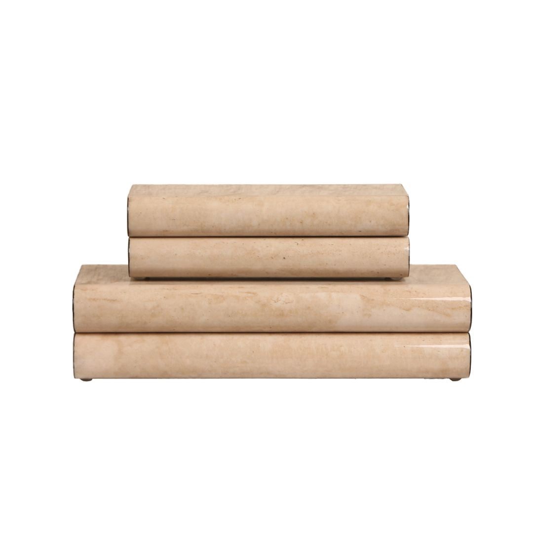 Hinged Glossy Storage Box-S KD5005BS -  Decorative Boxes - ebarza Furniture UAE | Shop Modern Furniture in Abu Dhabi & Dubai - مفروشات ايبازرا في الامارات | تسوق اثاث عصري وديكورات مميزة في دبي وابوظبي