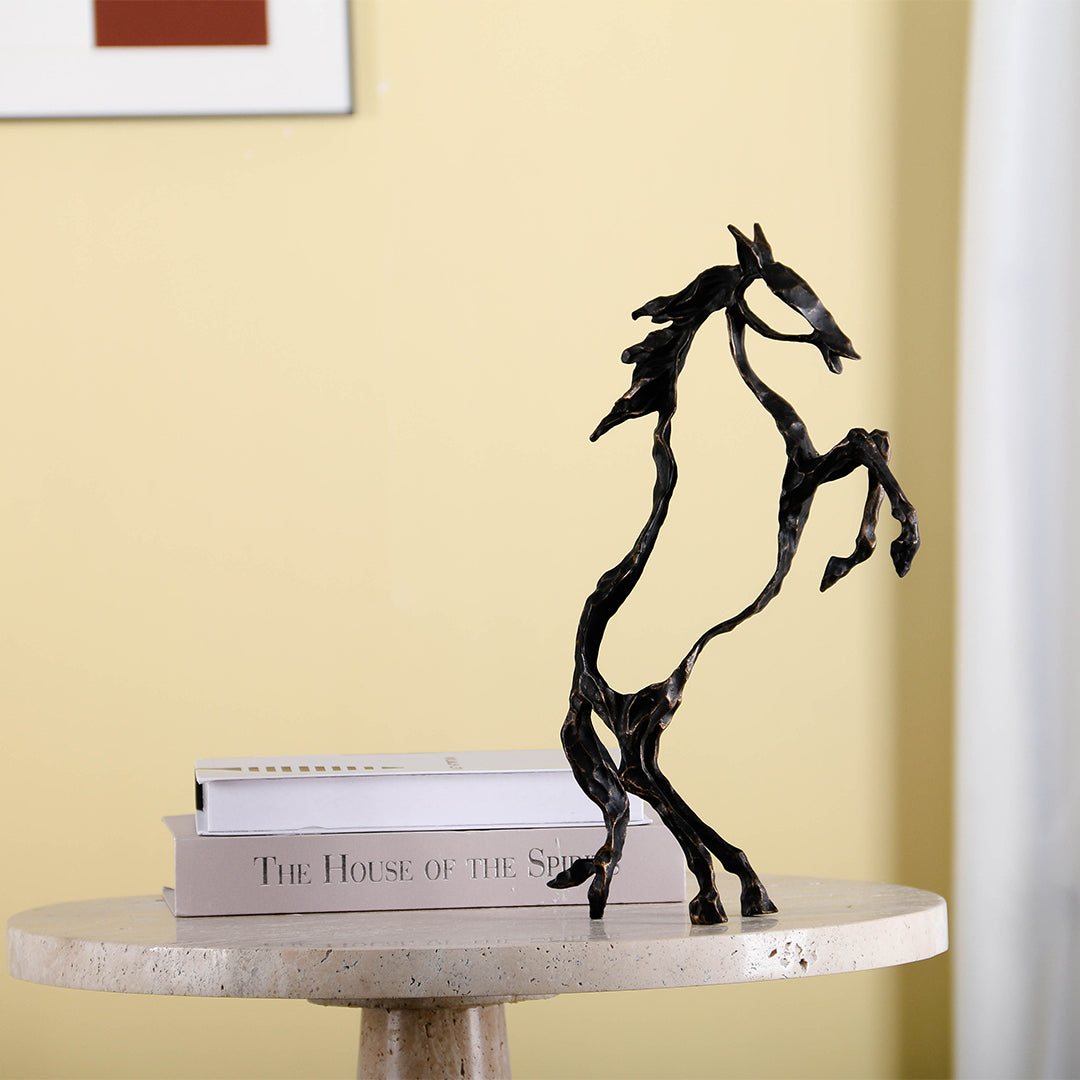 Hollow Horse KA3095 home decor figurine by BEACON, featuring a detailed, artistic horse sculpture for stylish interior decoration.