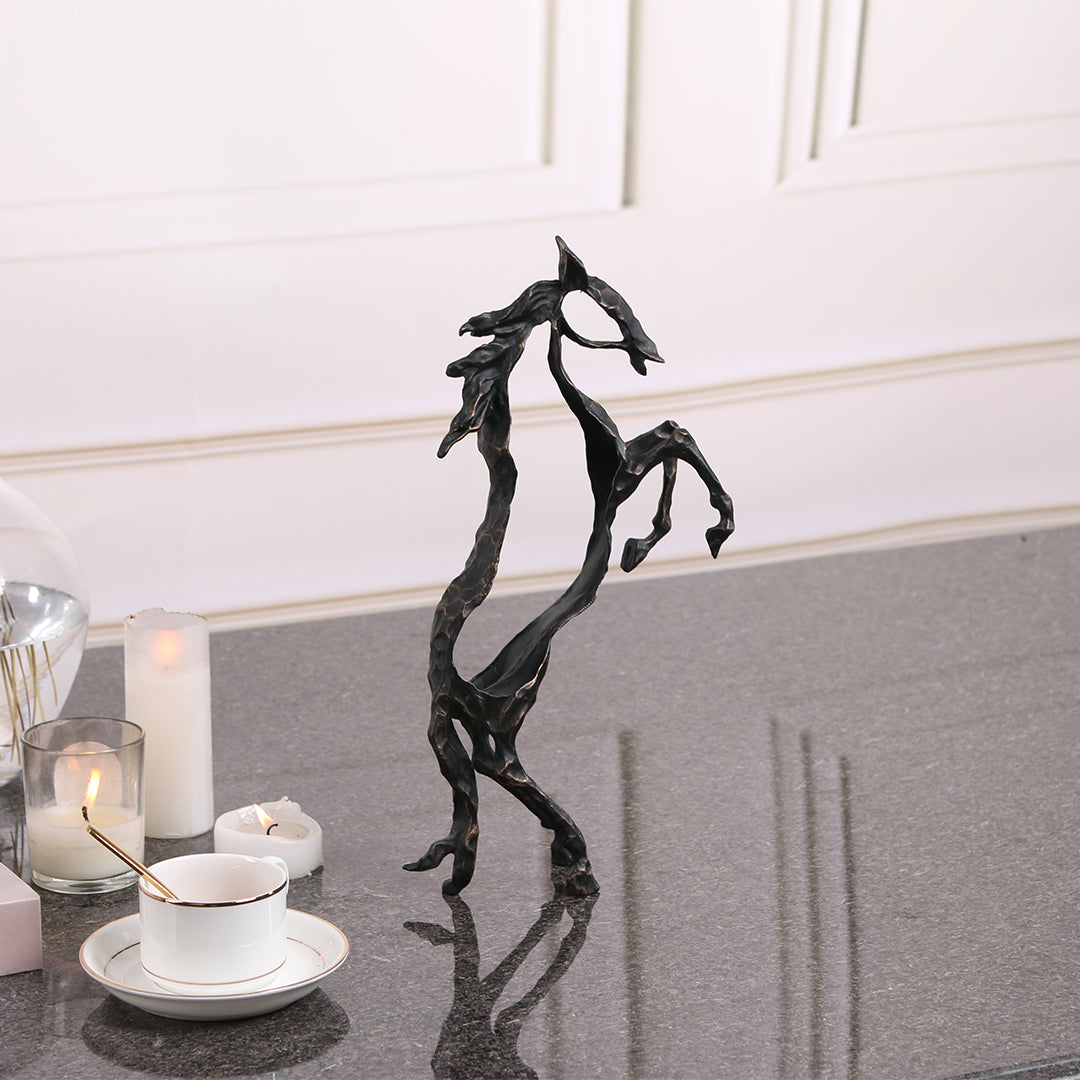 Hollow Horse KA3095 home decor figurine by BEACON, featuring a detailed, artistic horse sculpture for elegant interior decoration.