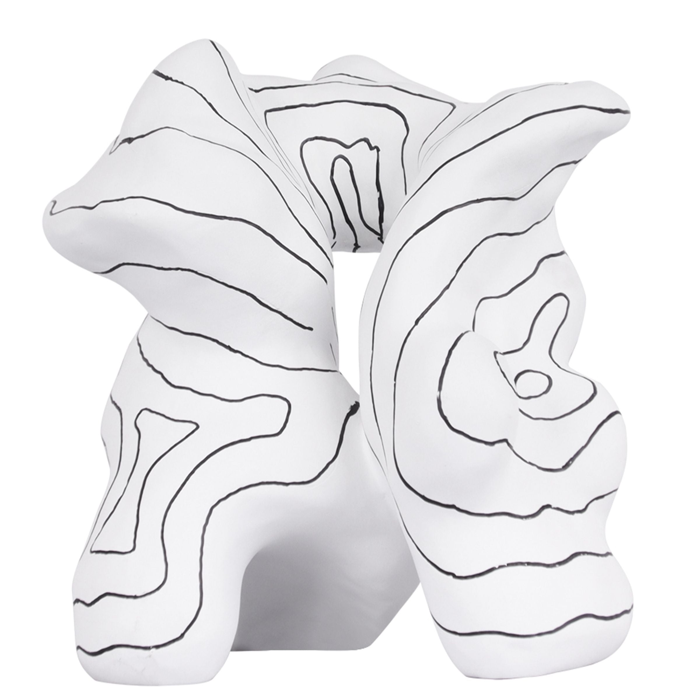 BEACON home decor figurine BJ-492, decorative ceramic figurine for living room or shelf display.