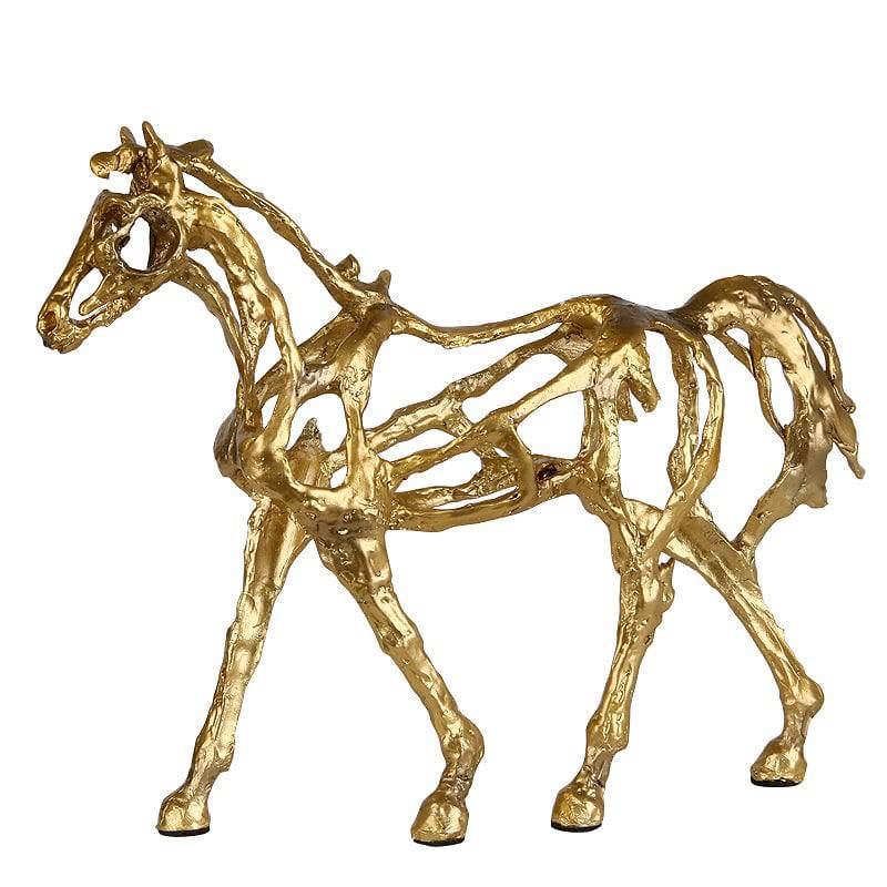 Horse Art  Fl-J2117B -  Home Decor Figurines | تمثال على شكل حصان - ebarza Furniture UAE | Shop Modern Furniture in Abu Dhabi & Dubai - مفروشات ايبازرا في الامارات | تسوق اثاث عصري وديكورات مميزة في دبي وابوظبي