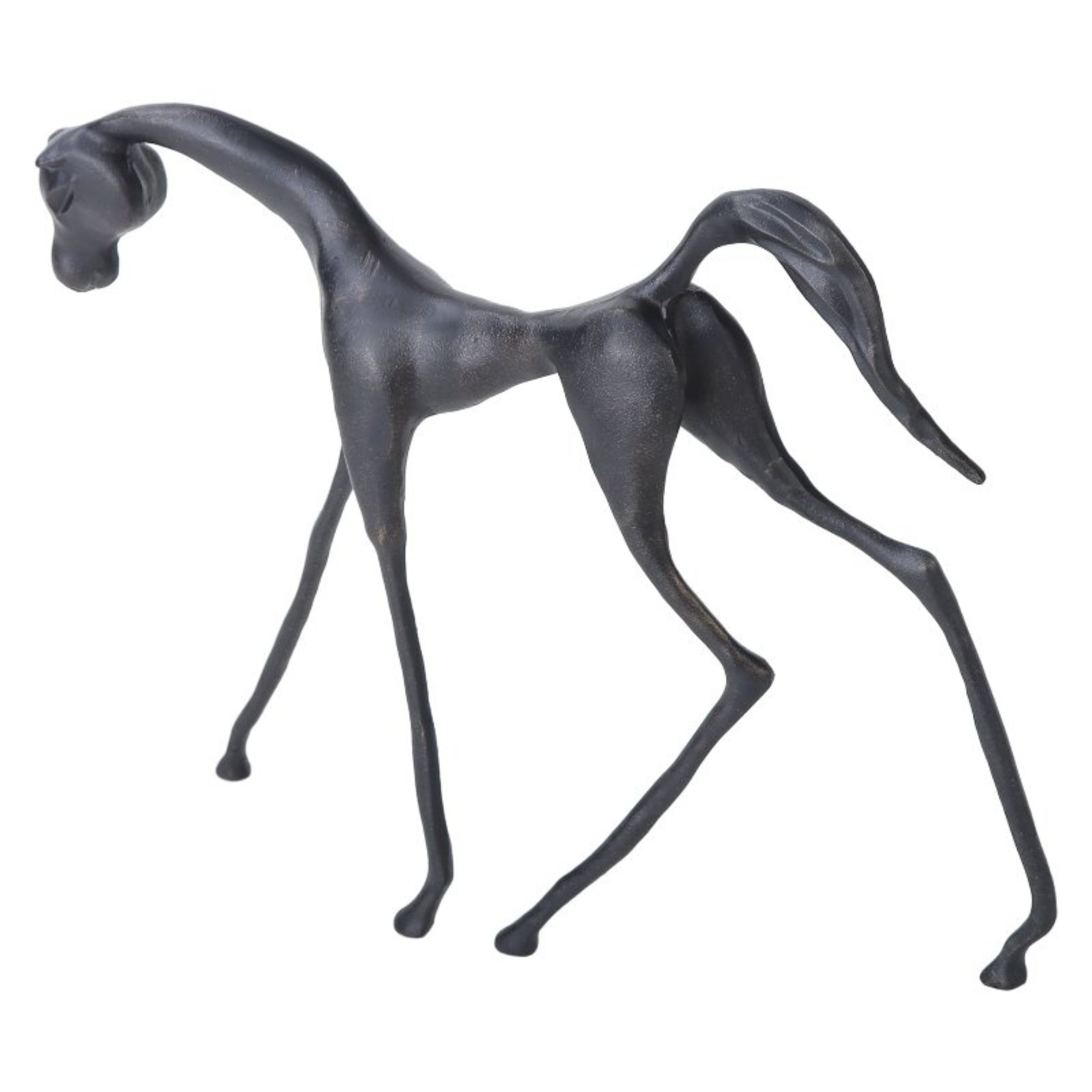 Elegant horse sculpture home decor figurine by BEACON, showcasing intricate craftsmanship and artistic design.