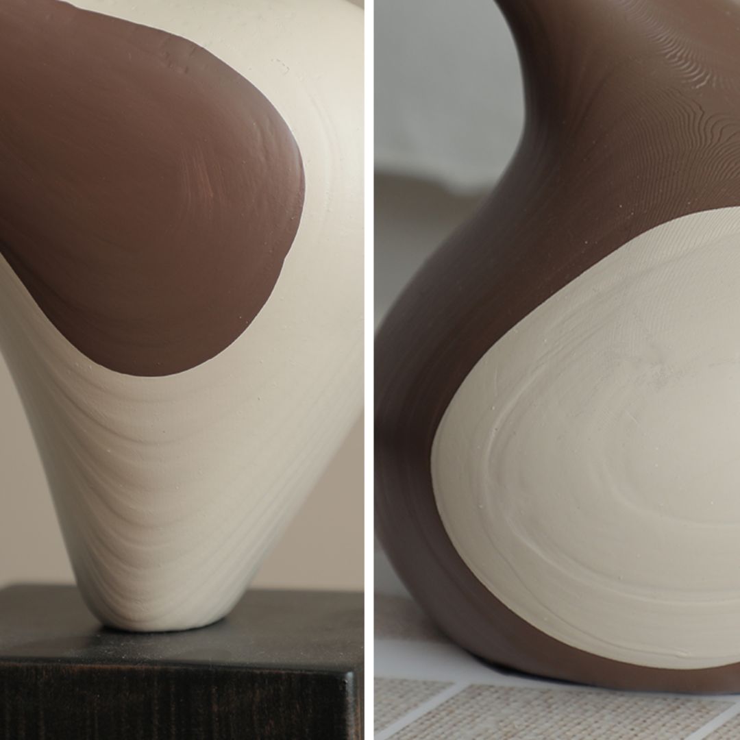 Human-Shaped Wood Resin Ornament-B FC-SZ25016B -  Home Decor Figurines - ebarza Furniture UAE | Shop Modern Furniture in Abu Dhabi & Dubai - مفروشات ايبازرا في الامارات | تسوق اثاث عصري وديكورات مميزة في دبي وابوظبي