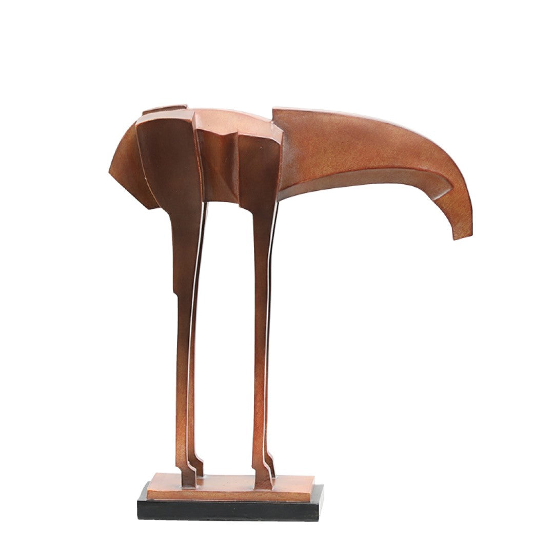 Humility Trojan home decor figurine by BEACON, detailed sculpture with a calm, serene expression for decorative display.