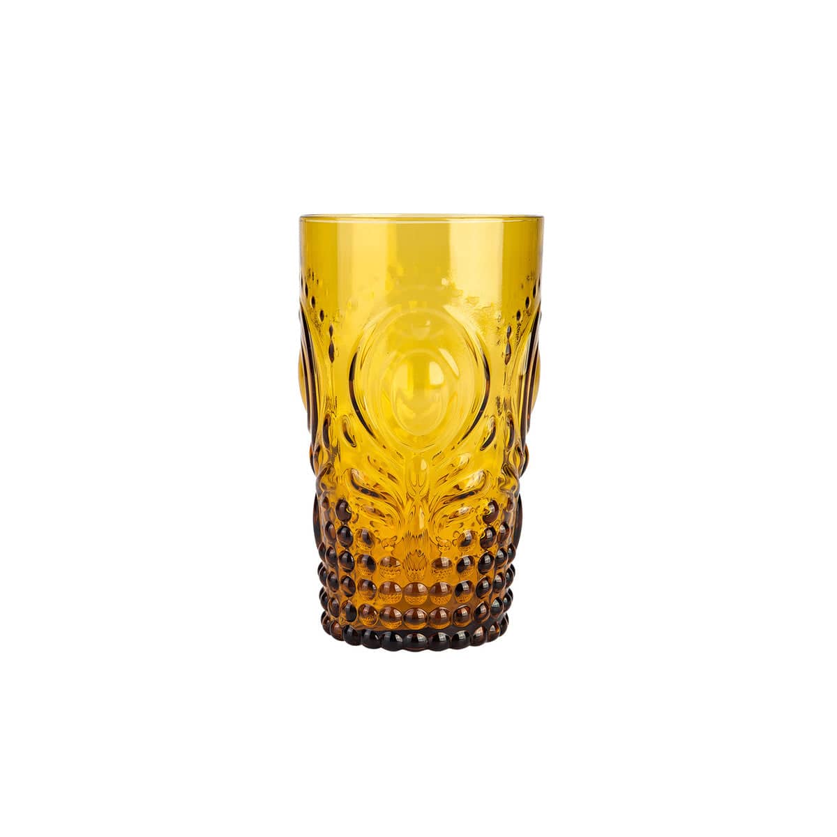 Karaca Camila Amber Soft Drink Glass 153.03.08.0231 -  Drinkware | كاراجا كاميلا العنبر زجاج مشروب غازي - ebarza Furniture UAE | Shop Modern Furniture in Abu Dhabi & Dubai - مفروشات ايبازرا في الامارات | تسوق اثاث عصري وديكورات مميزة في دبي وابوظبي