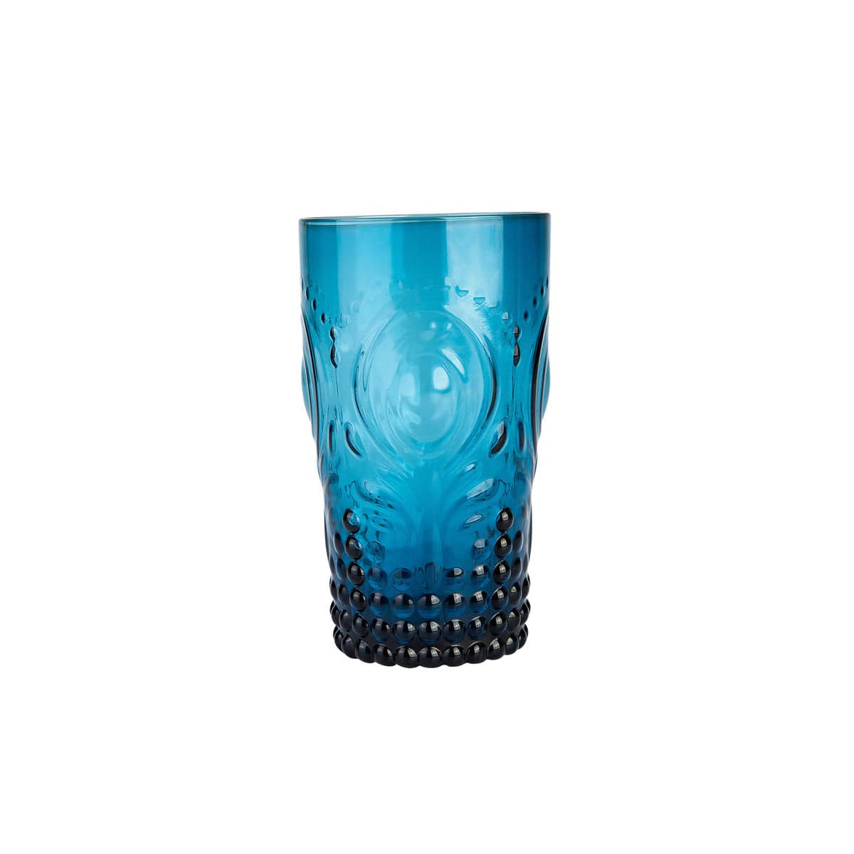 Karaca Camila Blue Soft Drink Glass 153.03.08.0232 -  Drinkware | كاراجا كاميلا بلو مشروب غازي - ebarza Furniture UAE | Shop Modern Furniture in Abu Dhabi & Dubai - مفروشات ايبازرا في الامارات | تسوق اثاث عصري وديكورات مميزة في دبي وابوظبي
