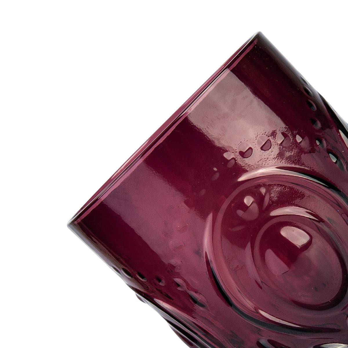 Karaca Camila Purple Soft Drink Glass 153.03.08.0230 -  Drinkware | كاراجا كاميلا زجاج مشروب غازي أرجواني - ebarza Furniture UAE | Shop Modern Furniture in Abu Dhabi & Dubai - مفروشات ايبازرا في الامارات | تسوق اثاث عصري وديكورات مميزة في دبي وابوظبي