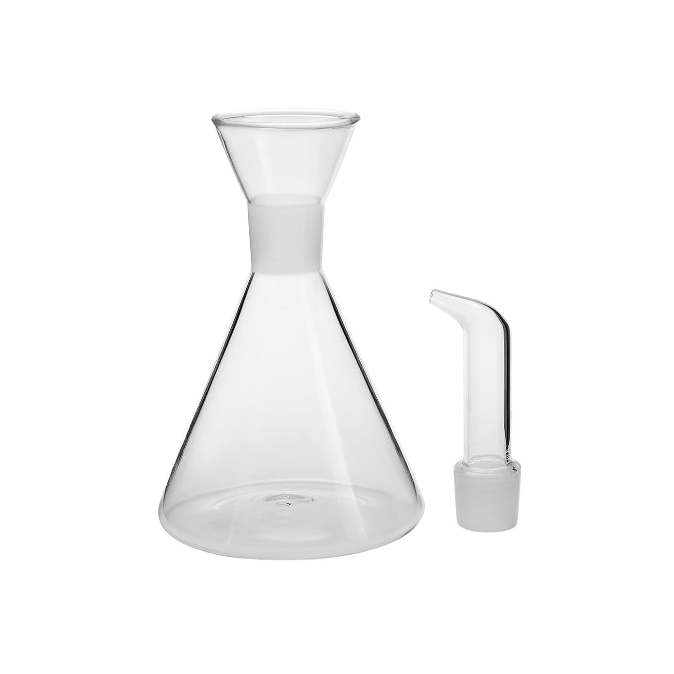 Karaca Chem Oil Bottle 420 ml drinkware in clear glass with a screw cap for oil storage and dispensing.