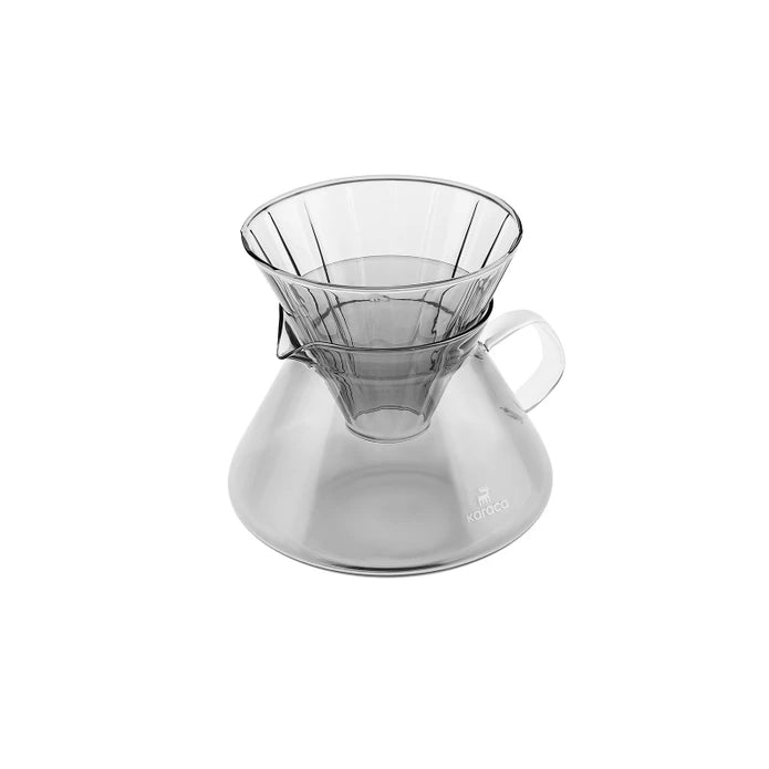 Gray Karaca Winx coffee brewing equipment, 650 ml, made of durable kitchen appliances material, designed for brewing coffee.