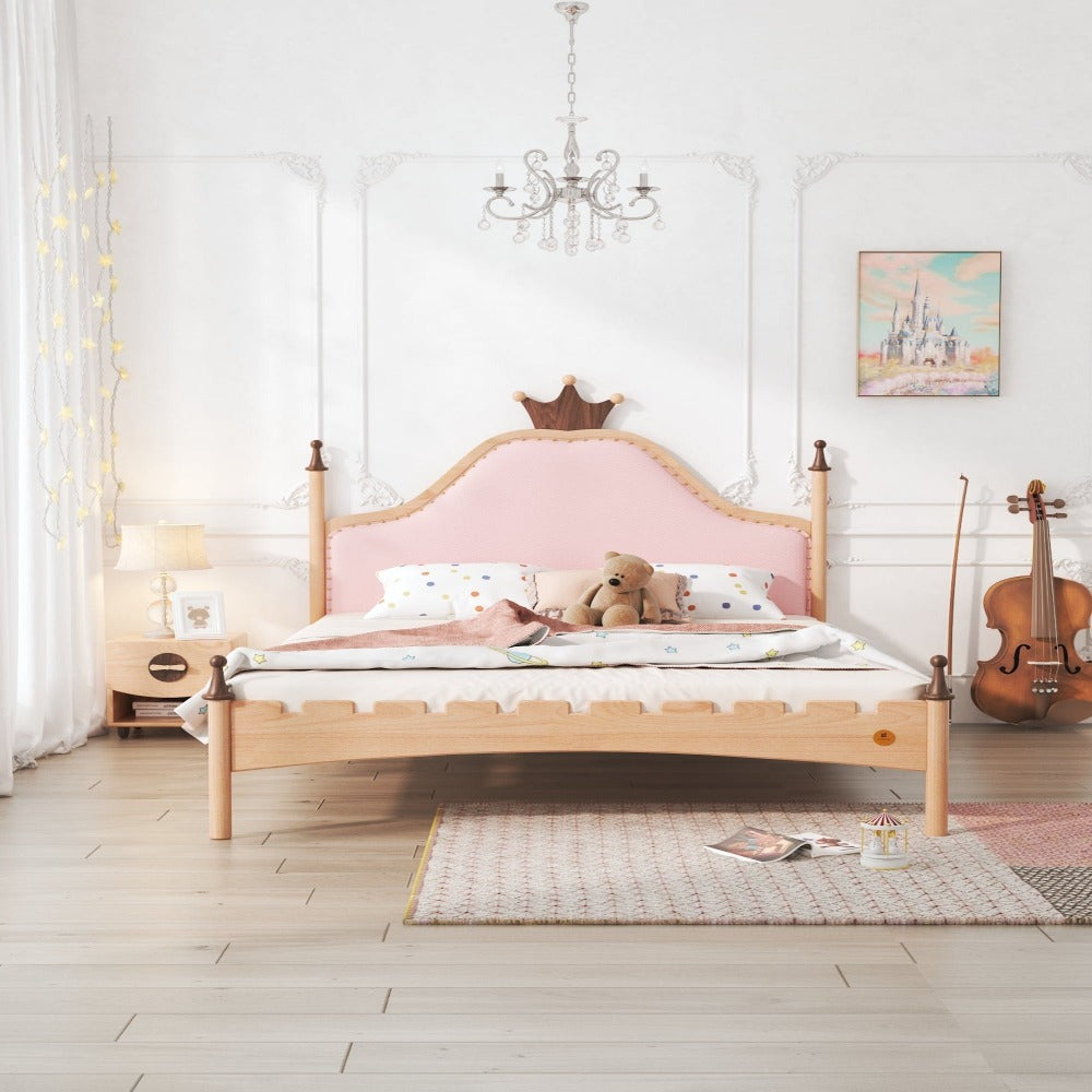 KIDS ANNA BED E2023H -  Kids Beds - ebarza Furniture UAE | Shop Modern Furniture in Abu Dhabi & Dubai - مفروشات ايبازرا في الامارات | تسوق اثاث عصري وديكورات مميزة في دبي وابوظبي