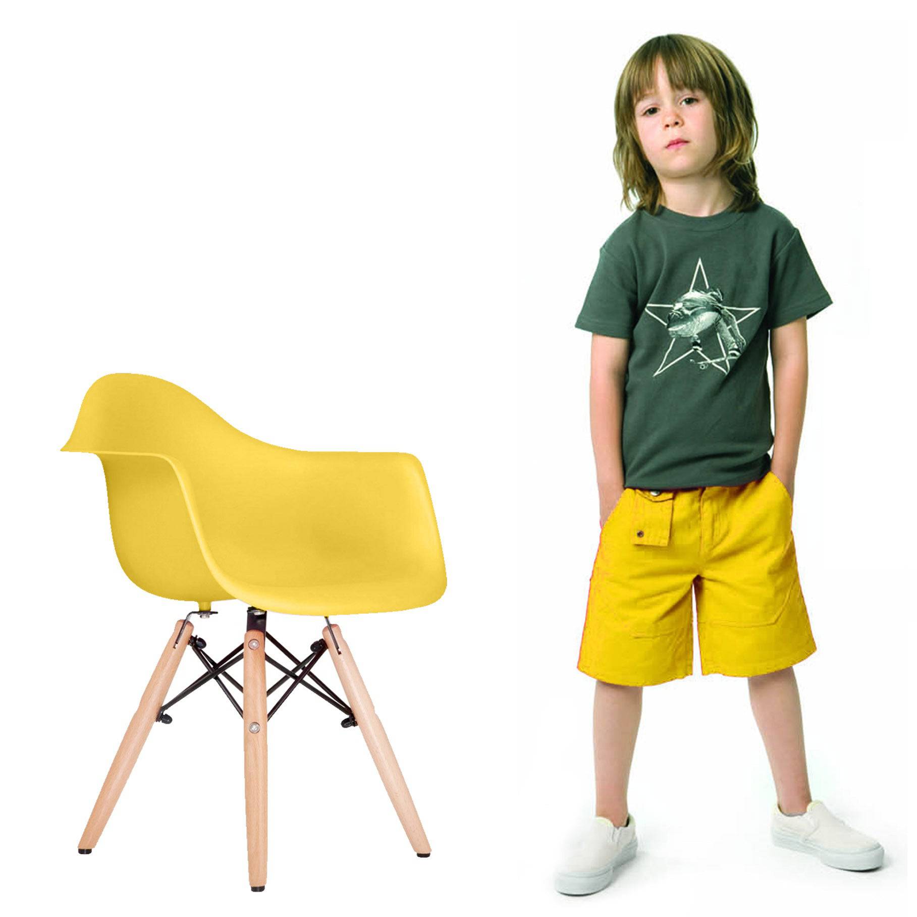 Kids Chair Plastic Pc-0117W-G -  Kids Chairs | كرسي اطفال - بلاستيك - ebarza Furniture UAE | Shop Modern Furniture in Abu Dhabi & Dubai - مفروشات ايبازرا في الامارات | تسوق اثاث عصري وديكورات مميزة في دبي وابوظبي