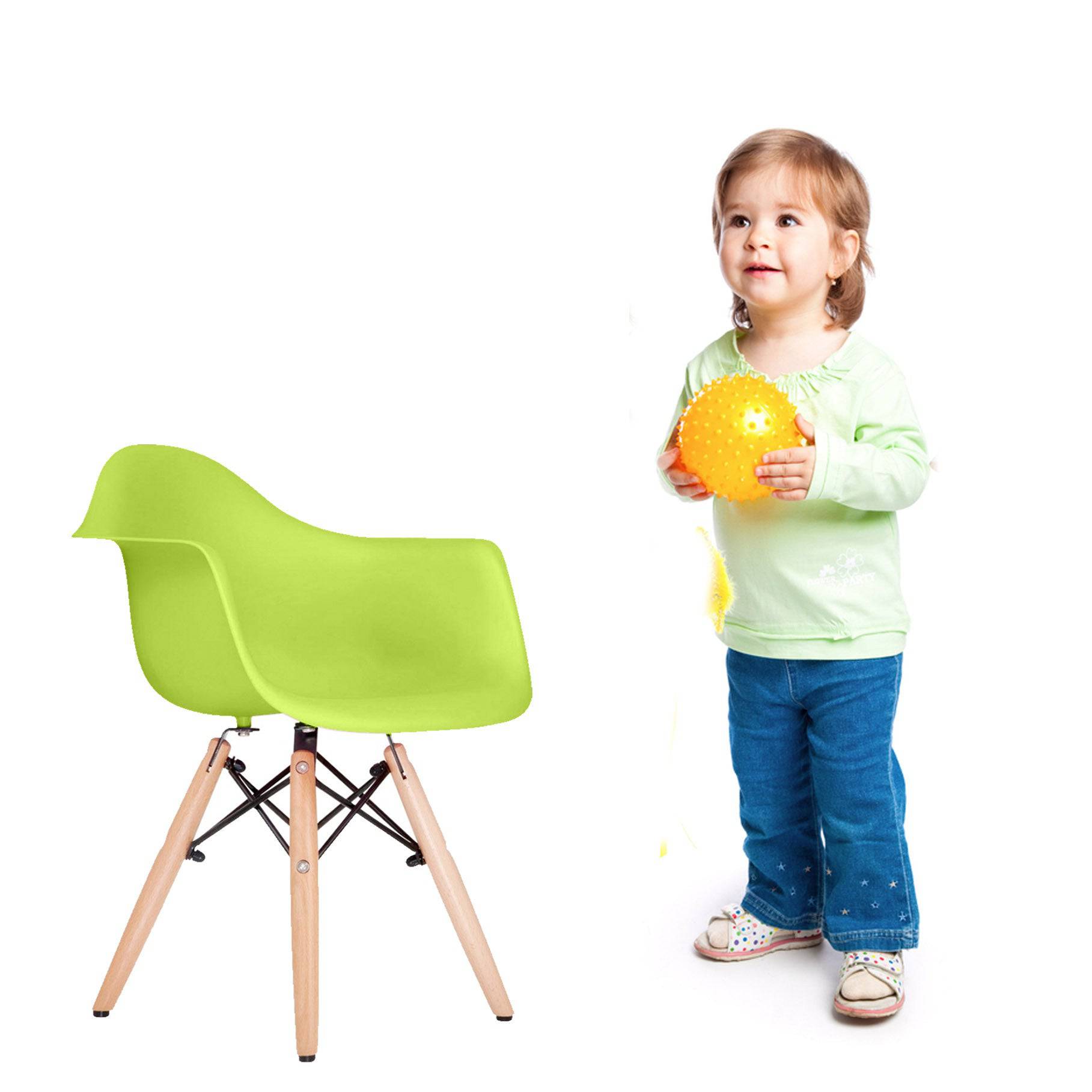 Kids Chair Plastic Pc-0117W-W -  Kids Chairs | كرسي اطفال - بلاستيك - ebarza Furniture UAE | Shop Modern Furniture in Abu Dhabi & Dubai - مفروشات ايبازرا في الامارات | تسوق اثاث عصري وديكورات مميزة في دبي وابوظبي