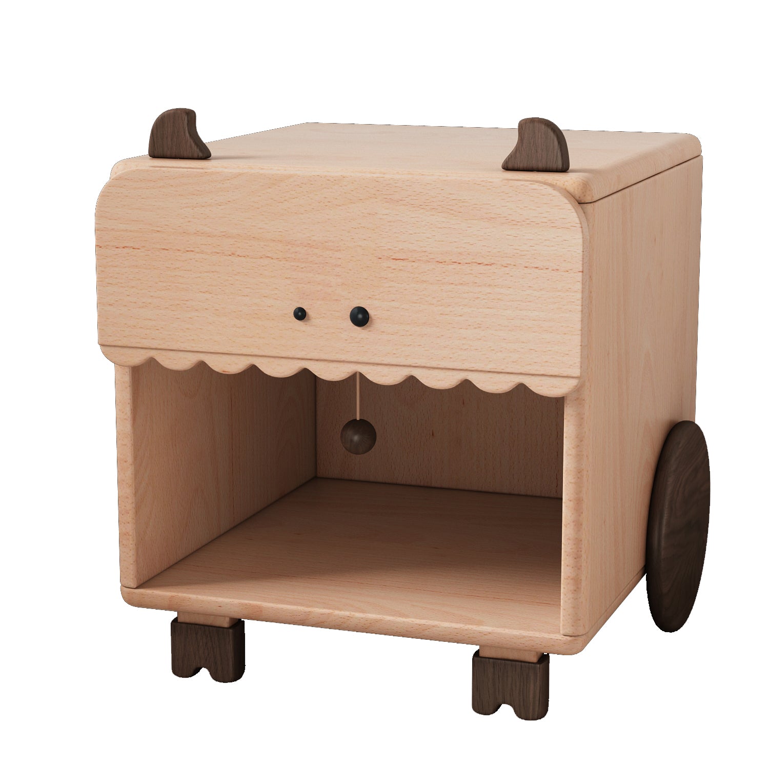 Kids Kawaii Storage Cabinet by Beacon, featuring colorful shelves and playful design, perfect for children's room organization.