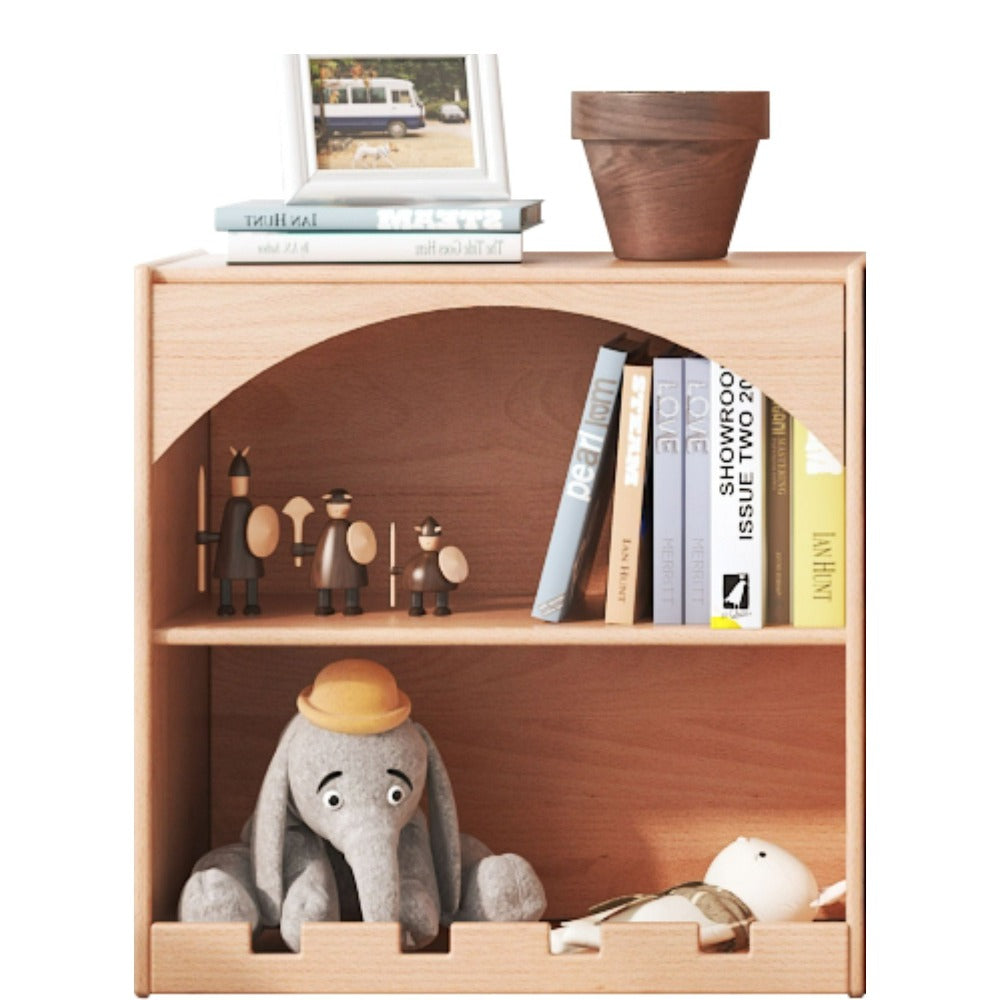 Kids Peekaboo Cabinet by BEACON, a children's storage shelf with colorful compartments and playful design for kids' room organization.