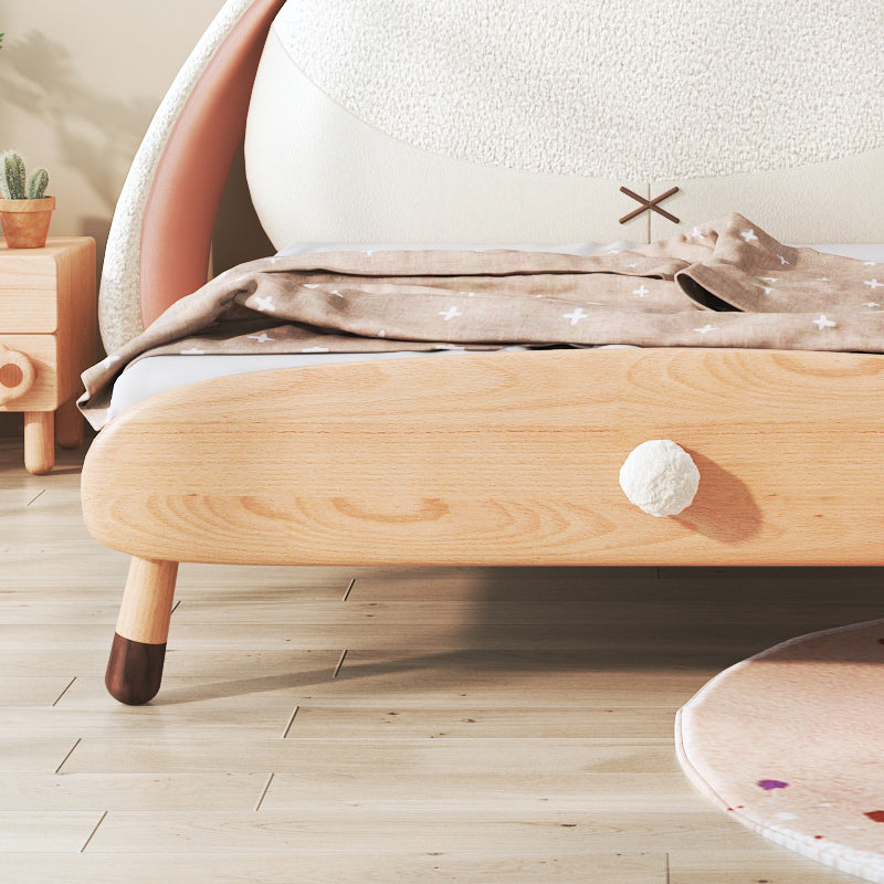 Kids Thumper the Bunny wood bed by BEACON, featuring a charming bunny design for children's bedrooms.