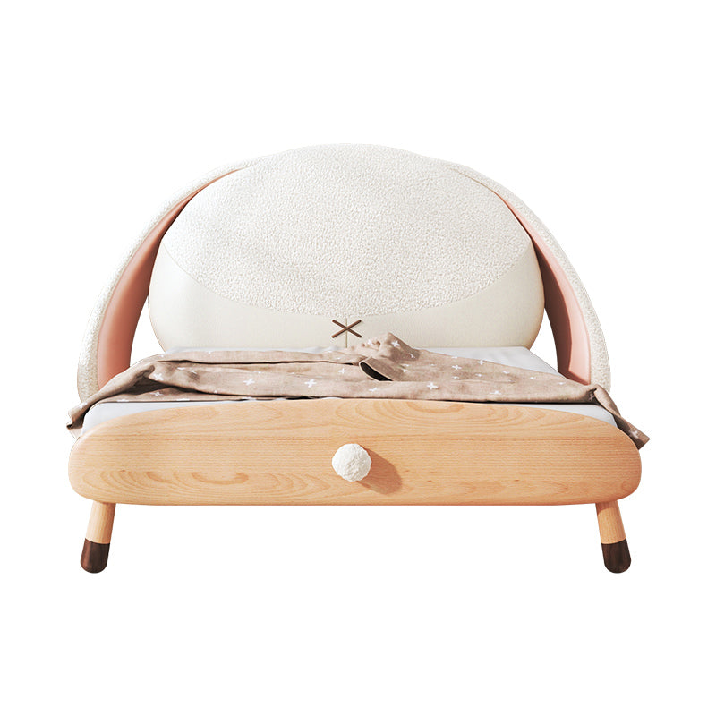 Kids Thumper the Bunny wood bed by BEACON, featuring a charming bunny design for children's bedrooms.