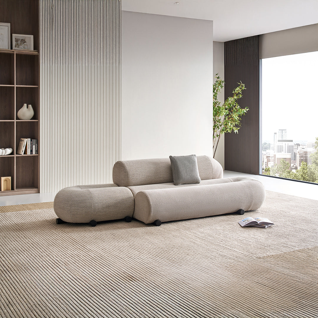 Laisi 90 Degree Corner Module With Short Back - SF238-D -  Sofas - ebarza Furniture UAE | Shop Modern Furniture in Abu Dhabi & Dubai - مفروشات ايبازرا في الامارات | تسوق اثاث عصري وديكورات مميزة في دبي وابوظبي