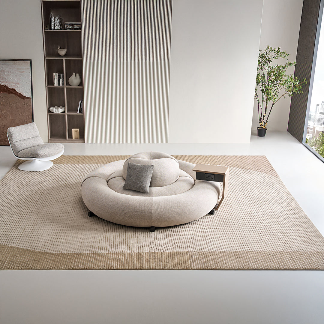 BEACON Laisi SF238 side table for sofas with a sleek modern design and light wood finish.