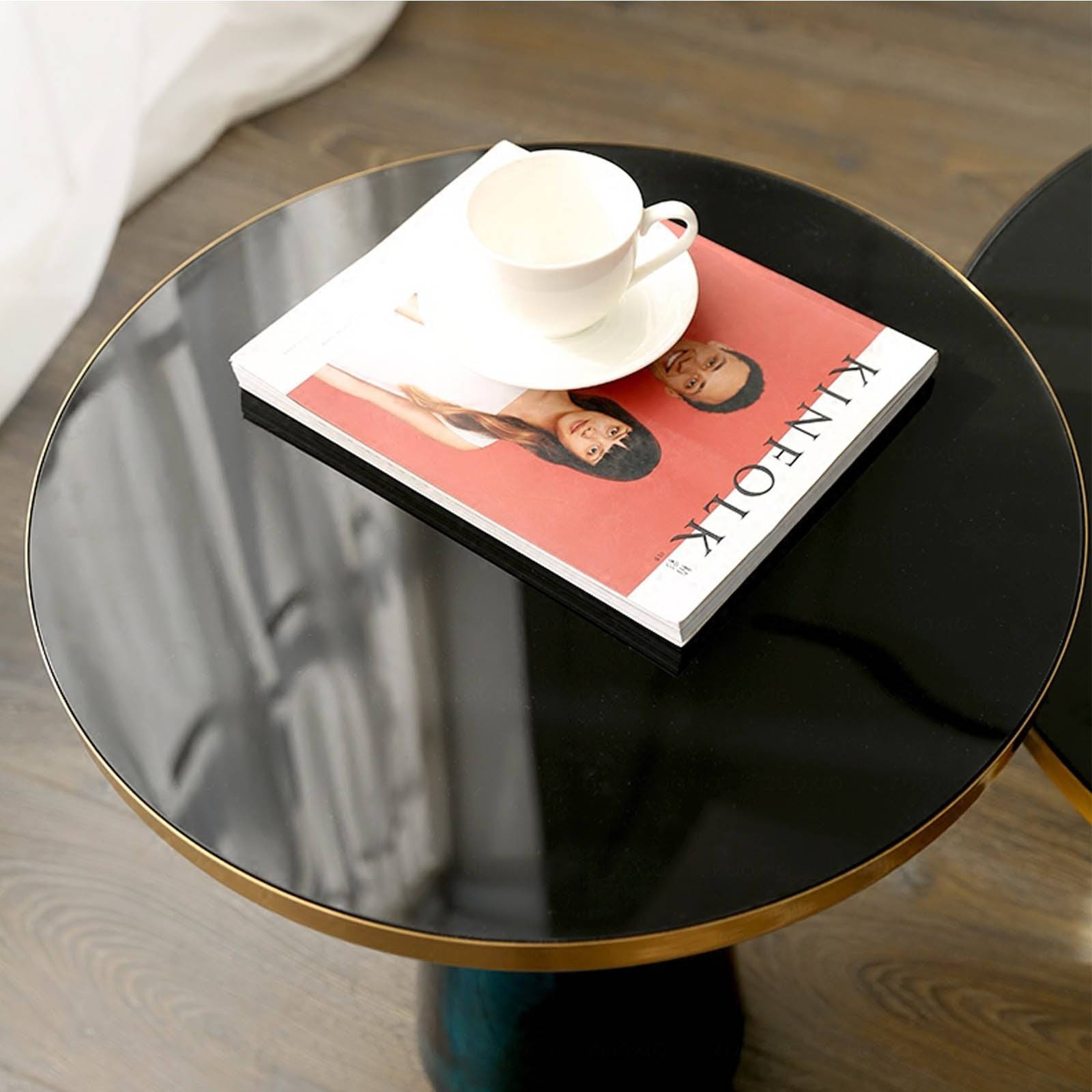 Latina Coffee Table Tg-26-Bl-Ct8485-75-B -  Coffee Tables | طاولة قهوة لاتينا - ebarza Furniture UAE | Shop Modern Furniture in Abu Dhabi & Dubai - مفروشات ايبازرا في الامارات | تسوق اثاث عصري وديكورات مميزة في دبي وابوظبي