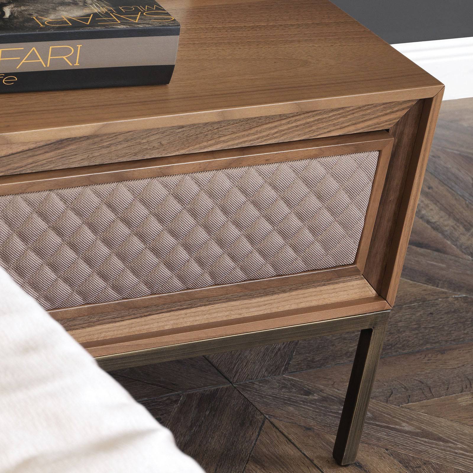YOL LIVING Lema Dresser with Mirror, modern bedroom storage and mirror combo, in a sleek wood finish.