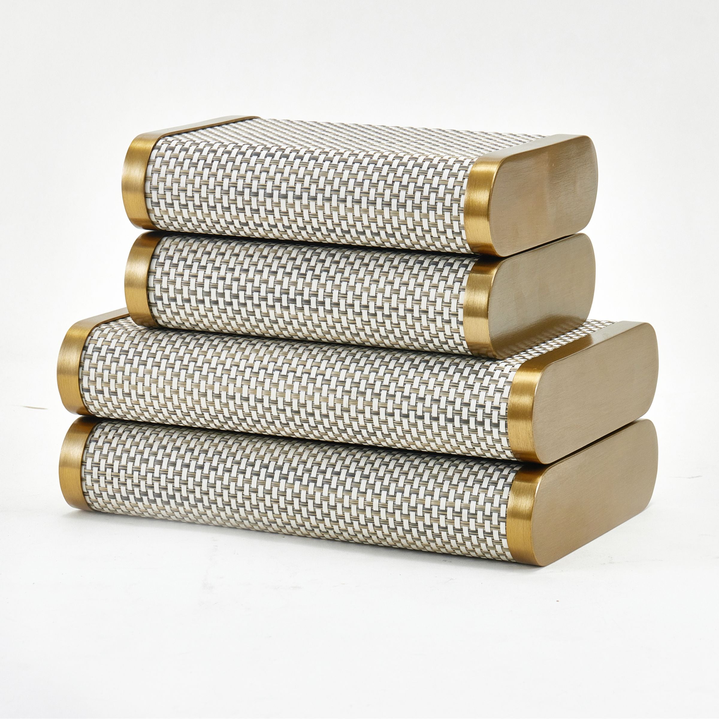 LIGHT BEIGE STORAGE BOX- L DH201215AL -  Decorative Boxes - ebarza Furniture UAE | Shop Modern Furniture in Abu Dhabi & Dubai - مفروشات ايبازرا في الامارات | تسوق اثاث عصري وديكورات مميزة في دبي وابوظبي