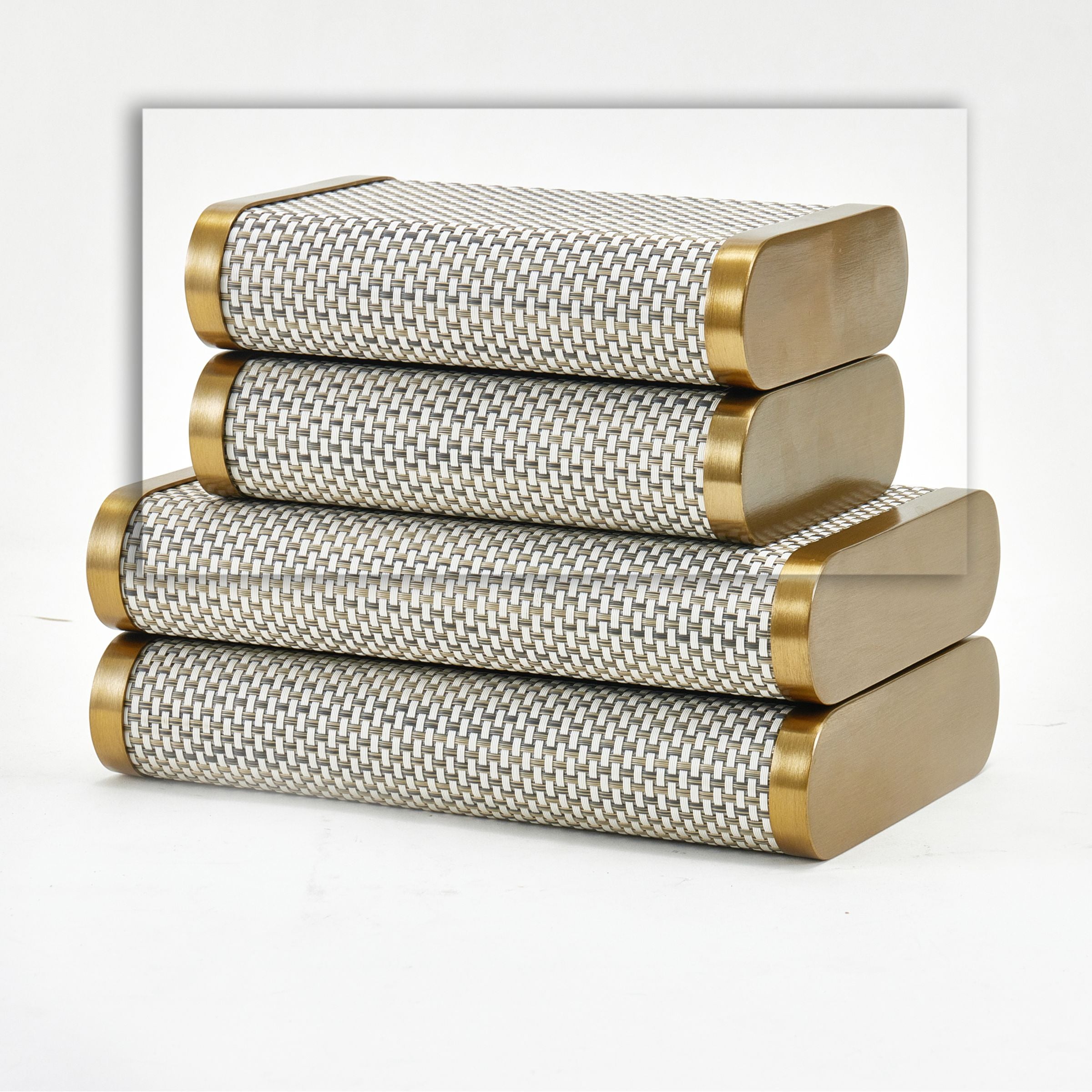 LIGHT BEIGE STORAGE BOX- S DH201215AS -  Decorative Boxes - ebarza Furniture UAE | Shop Modern Furniture in Abu Dhabi & Dubai - مفروشات ايبازرا في الامارات | تسوق اثاث عصري وديكورات مميزة في دبي وابوظبي