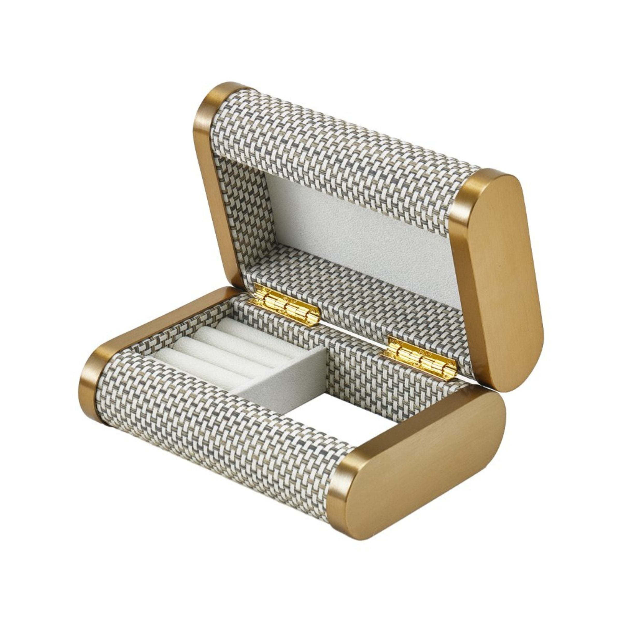 LIGHT BEIGE STORAGE BOX- S DH201215AS -  Decorative Boxes - ebarza Furniture UAE | Shop Modern Furniture in Abu Dhabi & Dubai - مفروشات ايبازرا في الامارات | تسوق اثاث عصري وديكورات مميزة في دبي وابوظبي