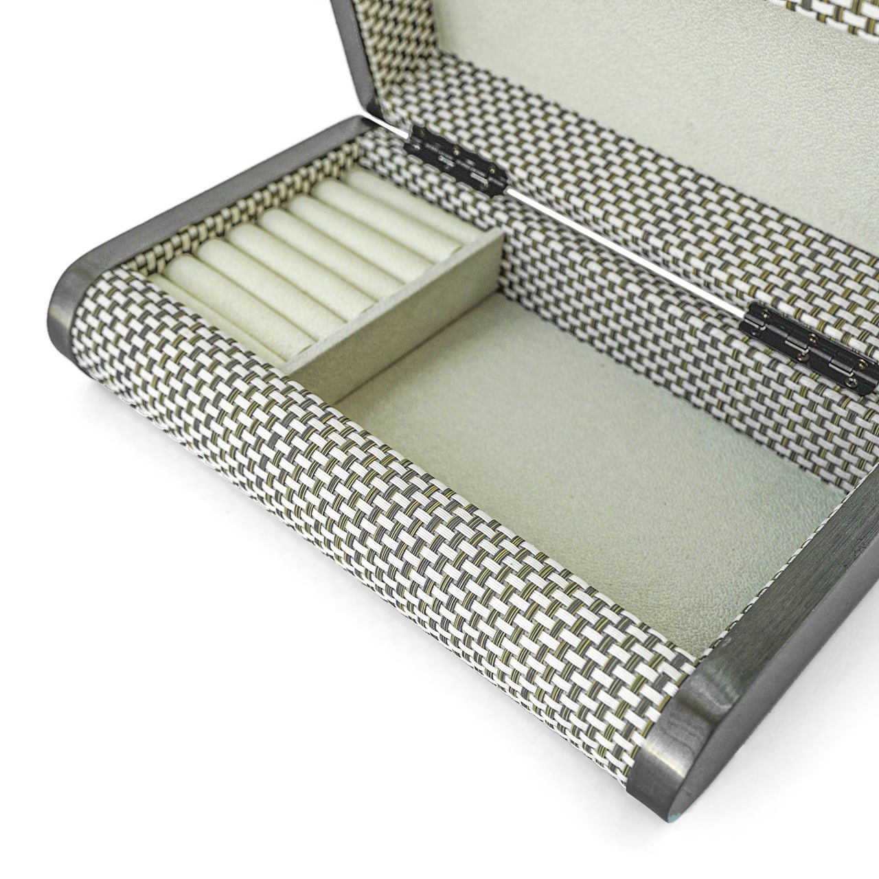 LIGHT BEIGE STORAGE BOX- S DH201215BS -  Decorative Boxes - ebarza Furniture UAE | Shop Modern Furniture in Abu Dhabi & Dubai - مفروشات ايبازرا في الامارات | تسوق اثاث عصري وديكورات مميزة في دبي وابوظبي