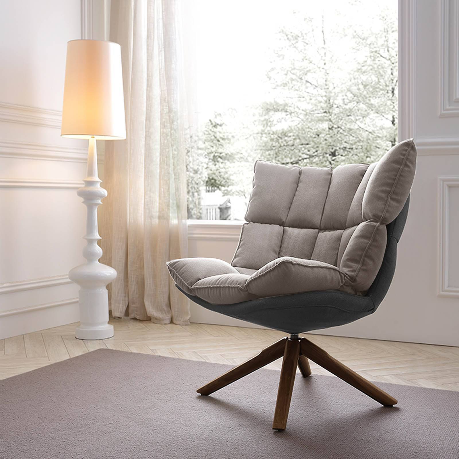 Lille Lounge Chair Lc005 2101 -  Lounge Chairs | كرسي صالة ليلي - ebarza Furniture UAE | Shop Modern Furniture in Abu Dhabi & Dubai - مفروشات ايبازرا في الامارات | تسوق اثاث عصري وديكورات مميزة في دبي وابوظبي