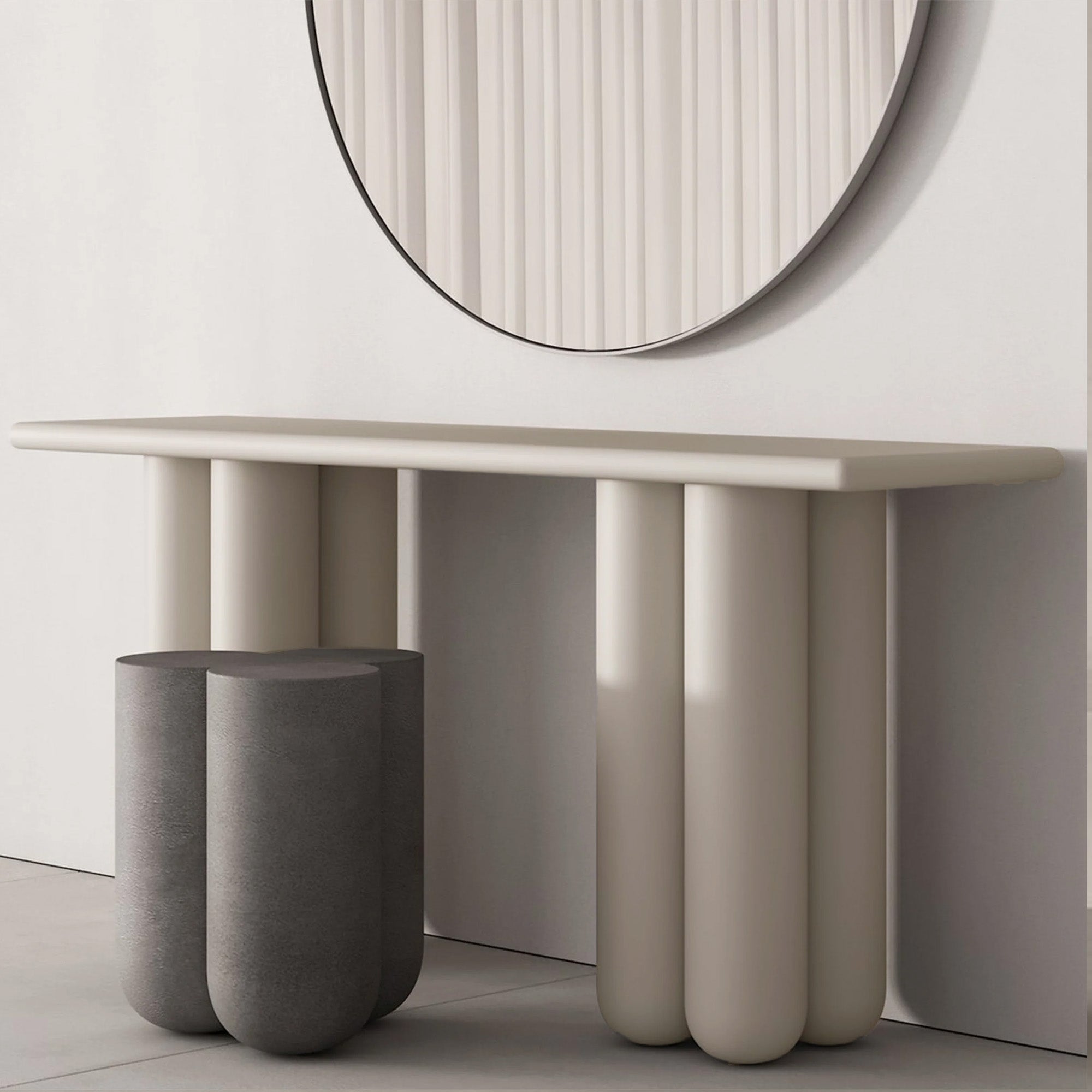 Line & Luxe Console Table MLL-CUS23 -  Consoles - ebarza Furniture UAE | Shop Modern Furniture in Abu Dhabi & Dubai - مفروشات ايبازرا في الامارات | تسوق اثاث عصري وديكورات مميزة في دبي وابوظبي