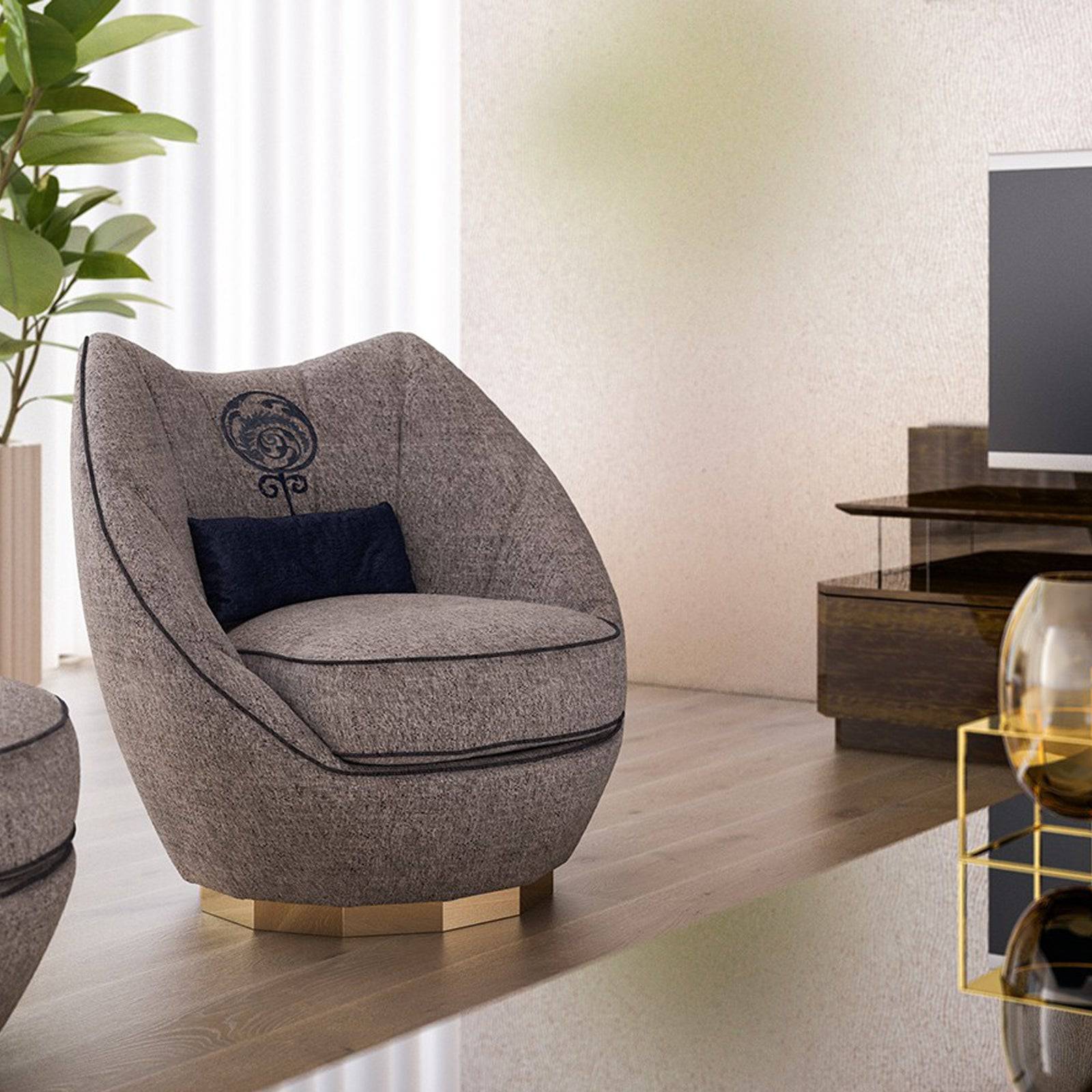 Lisa Armchair Sofa Lisa-Vol2Chair -  Armchairs | أريكة كرسي ليزا - ebarza Furniture UAE | Shop Modern Furniture in Abu Dhabi & Dubai - مفروشات ايبازرا في الامارات | تسوق اثاث عصري وديكورات مميزة في دبي وابوظبي