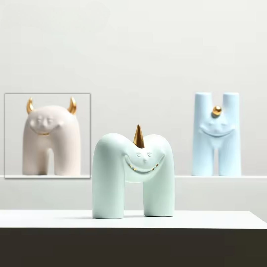 Little Strange N FF-D23056 home decor figurine by BEACON, detailed and whimsical decorative figurine for interior decor.
