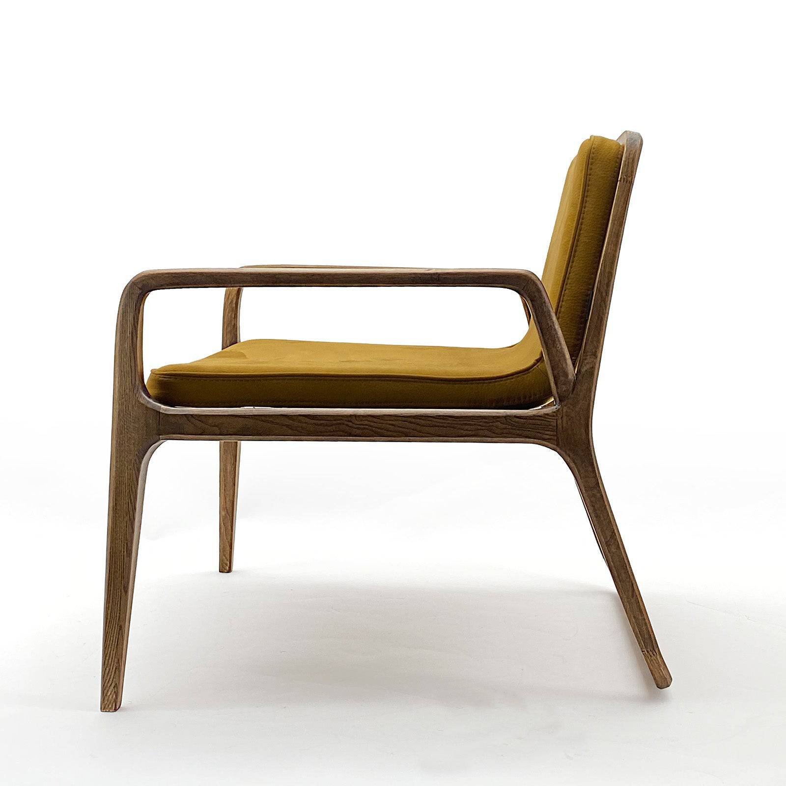 Loft Solid Wood Lounge Chair   Loft-Y-001 -  Lounge Chairs | كرسي صالة من الخشب الصلب من لوفت - ebarza Furniture UAE | Shop Modern Furniture in Abu Dhabi & Dubai - مفروشات ايبازرا في الامارات | تسوق اثاث عصري وديكورات مميزة في دبي وابوظبي