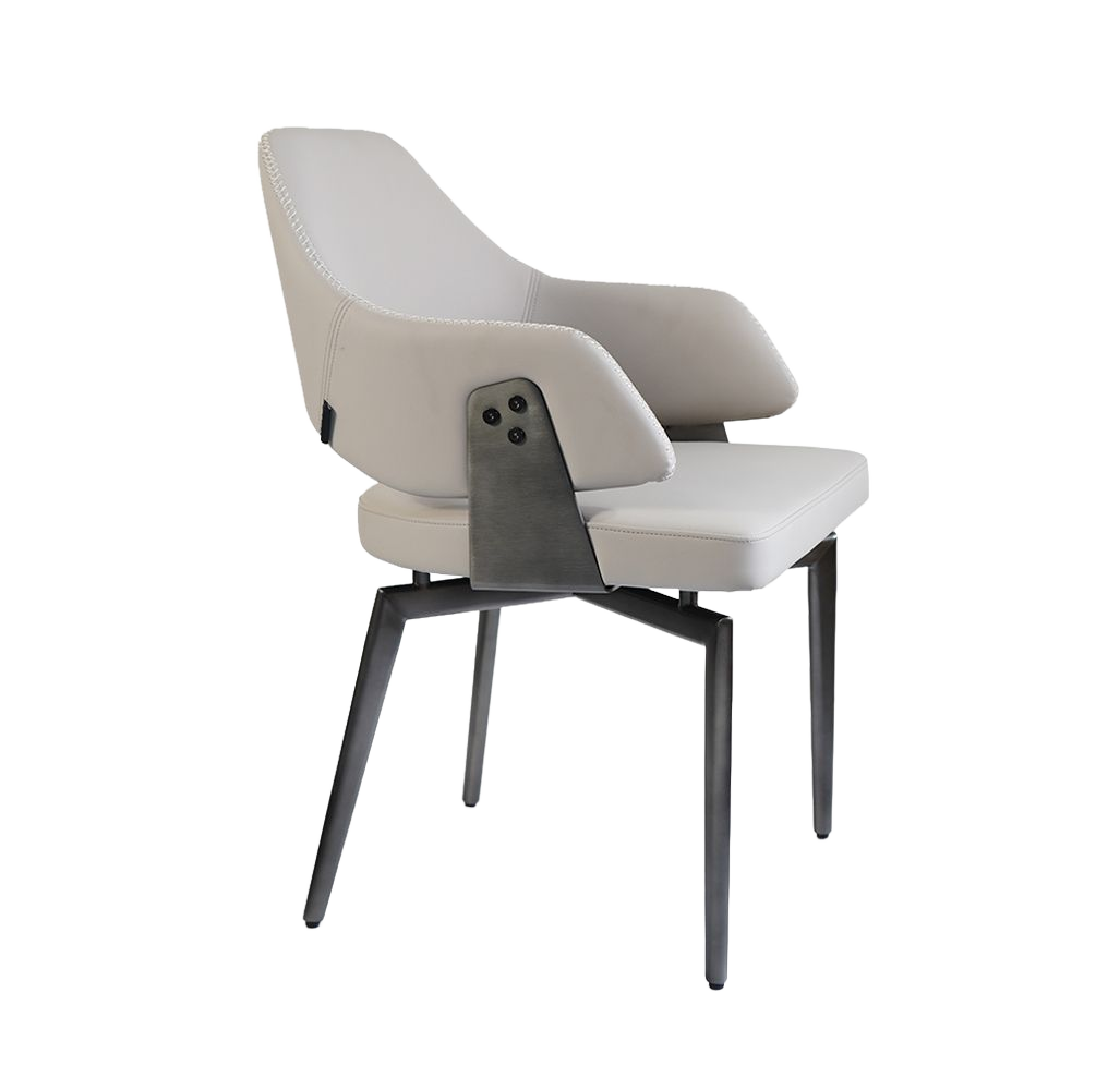 BEACON Logan Lounge Chair BC715 with modern design, plush cushions, and sleek wooden legs, perfect for contemporary living spaces.